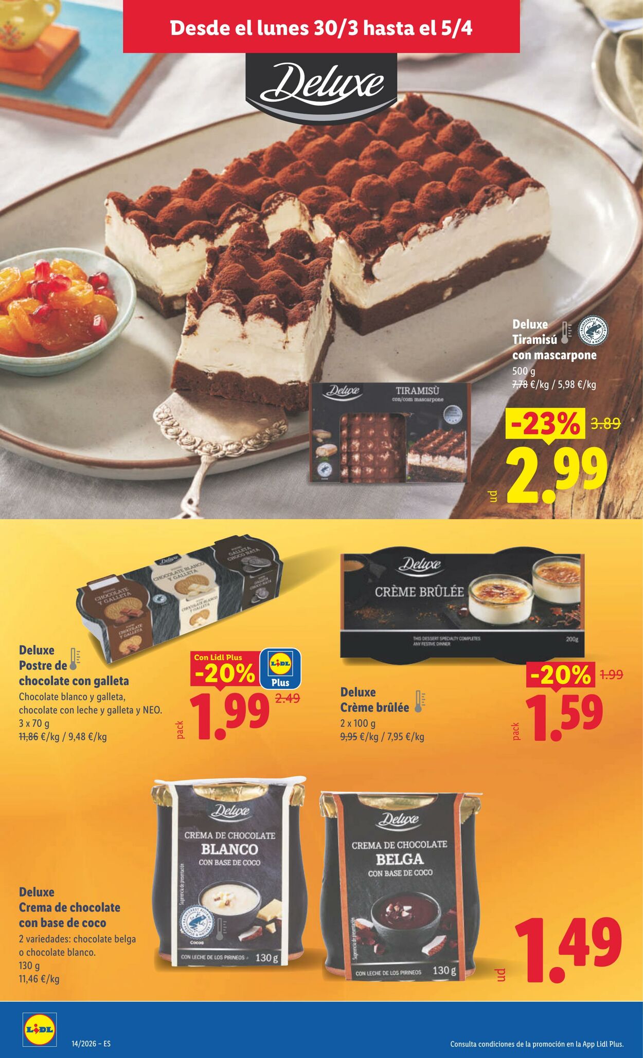 Folleto Lidl 30.03.2026 - 05.04.2026