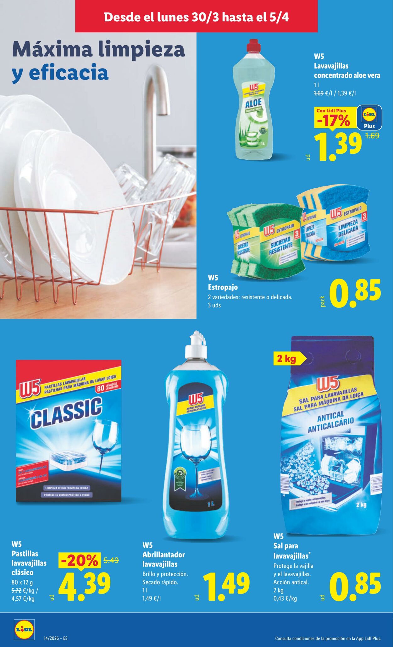 Folleto Lidl 30.03.2026 - 05.04.2026