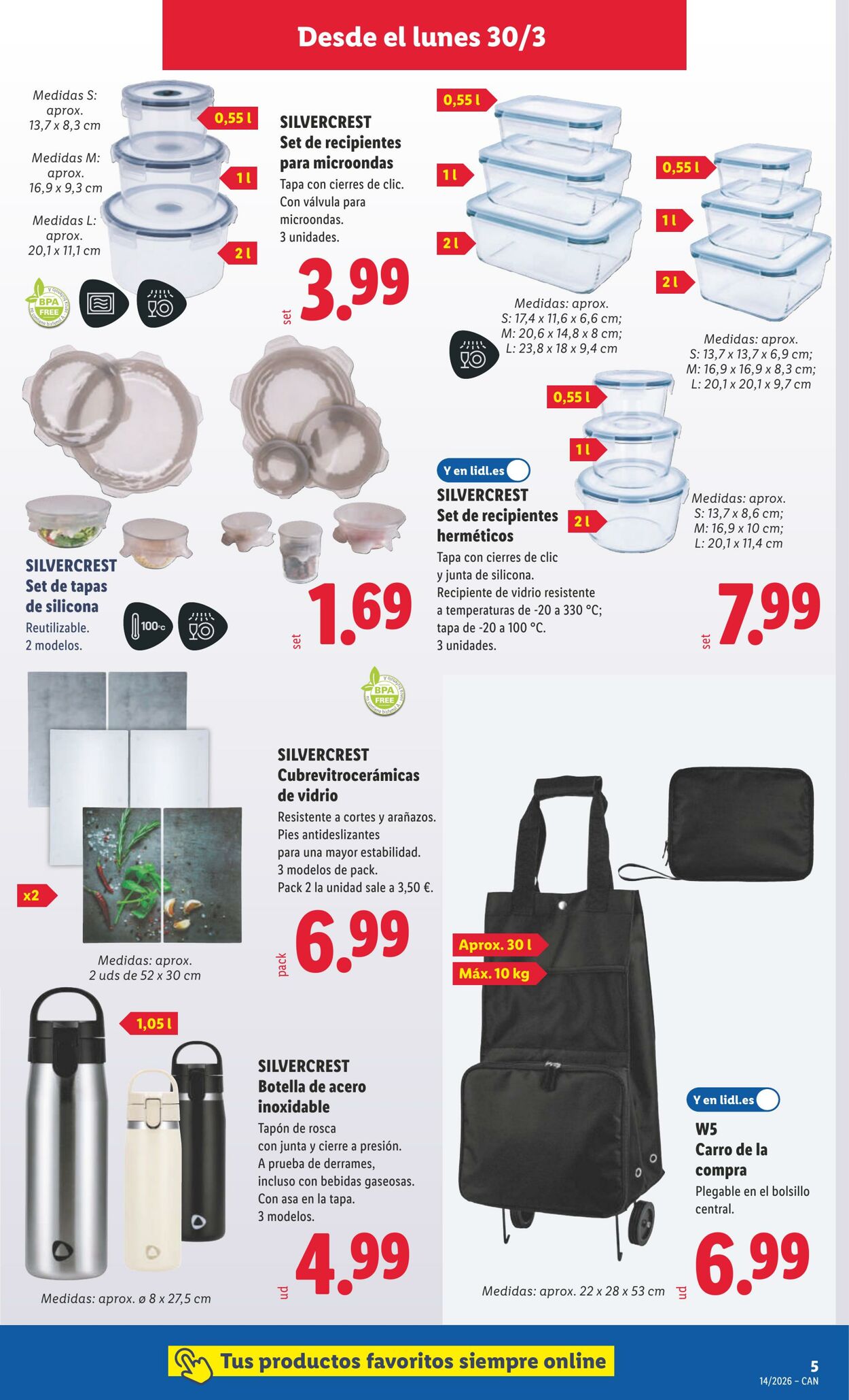 Folleto Lidl 30.03.2026 - 05.04.2026