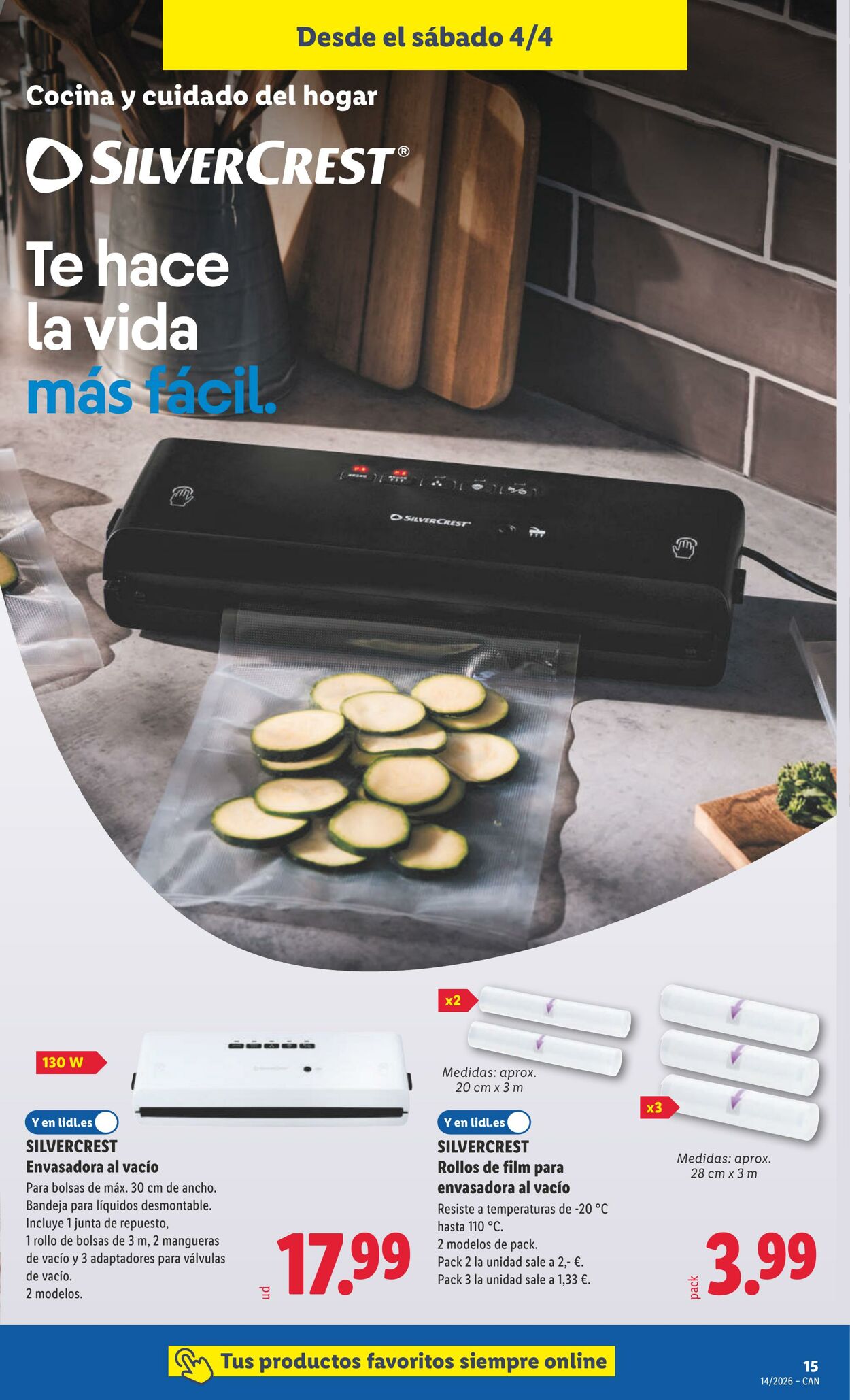 Folleto Lidl 30.03.2026 - 05.04.2026