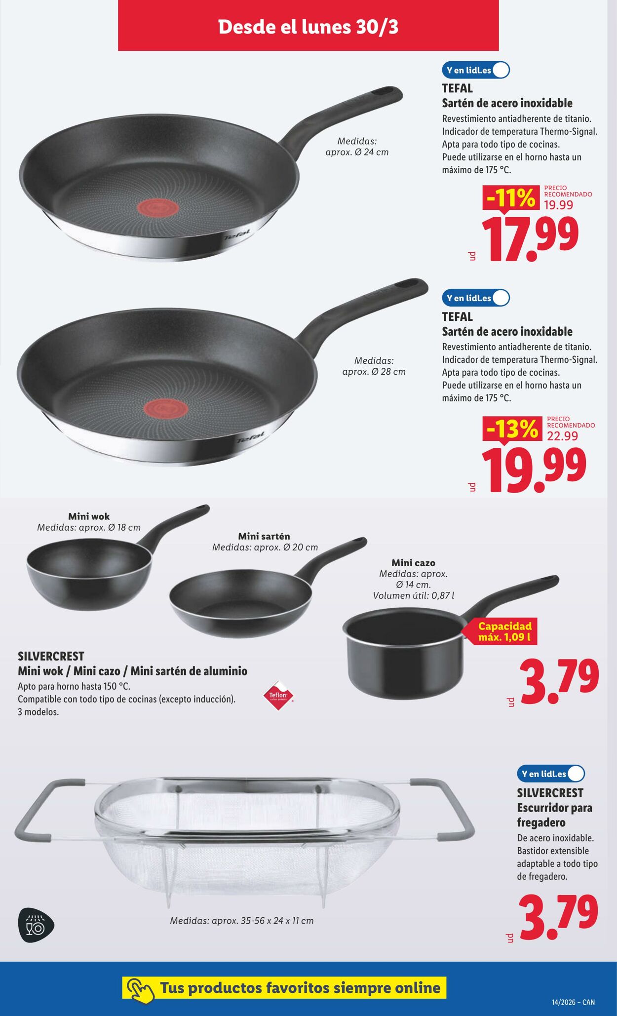 Folleto Lidl 30.03.2026 - 05.04.2026