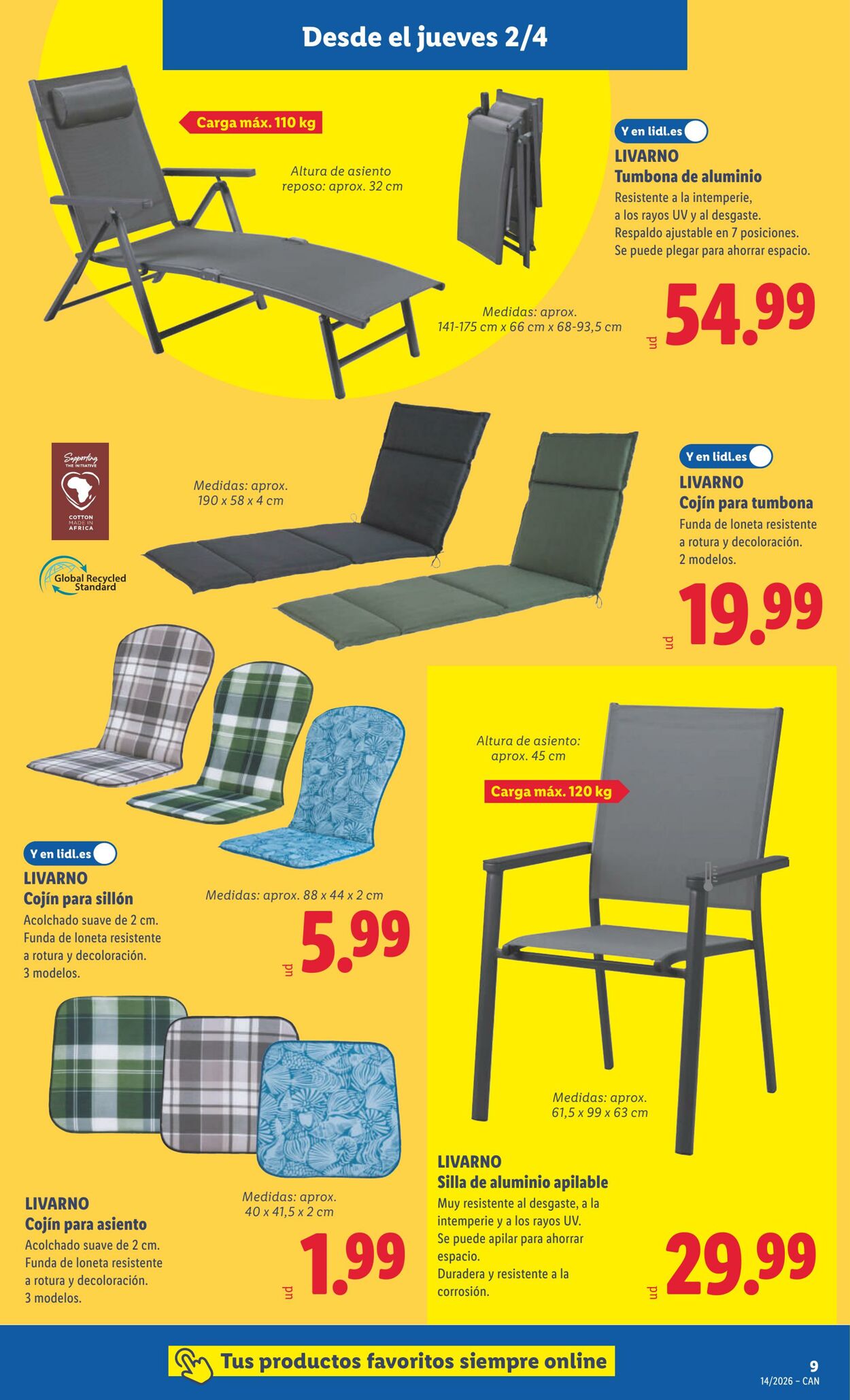Folleto Lidl 30.03.2026 - 05.04.2026