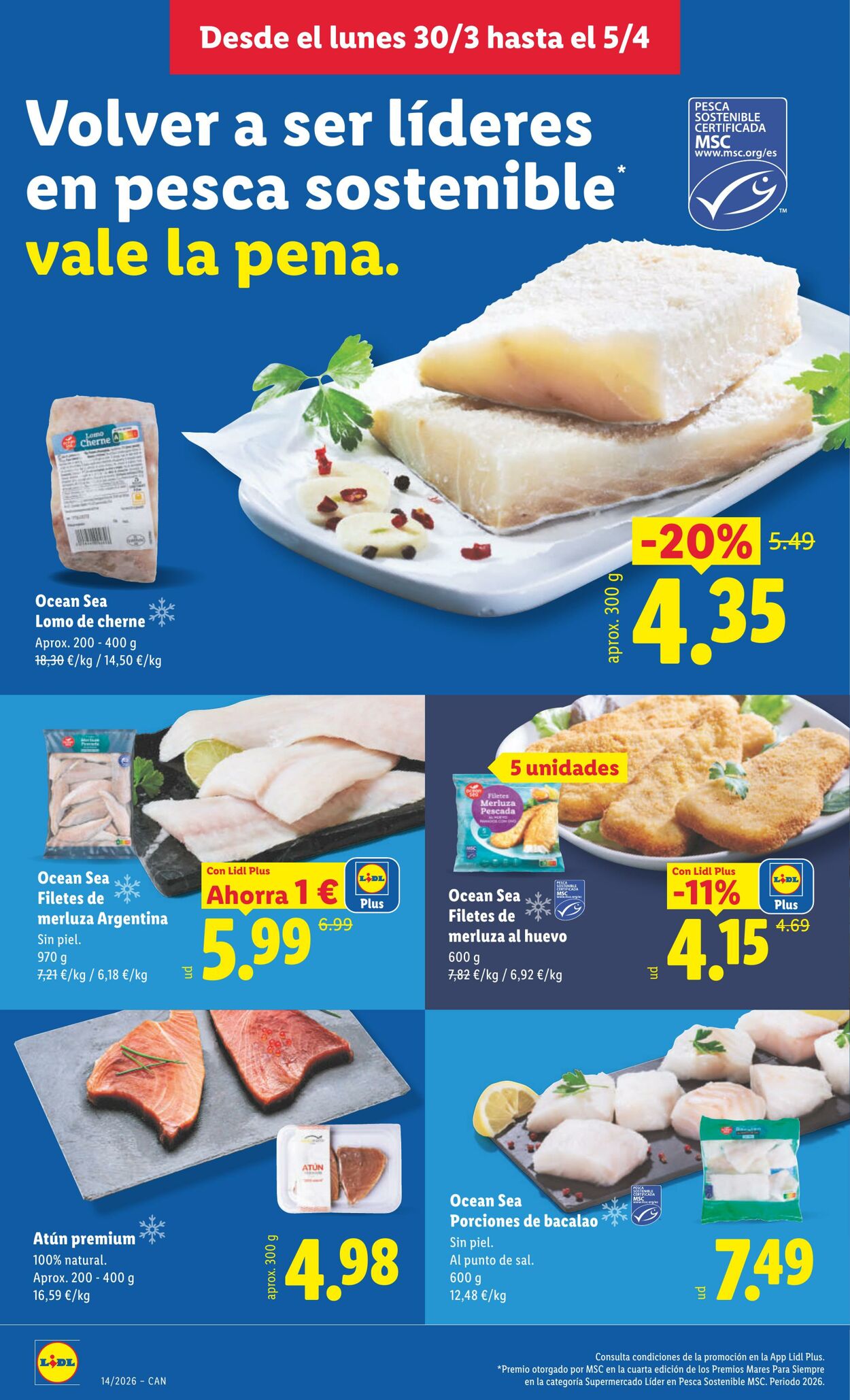 Folleto Lidl 30.03.2026 - 05.04.2026