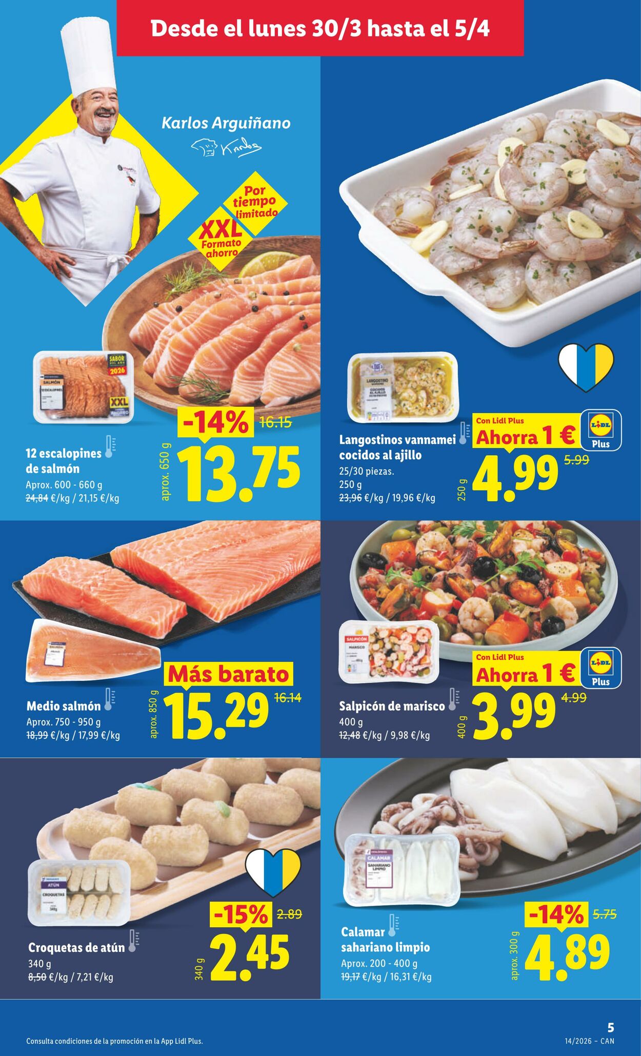 Folleto Lidl 30.03.2026 - 05.04.2026