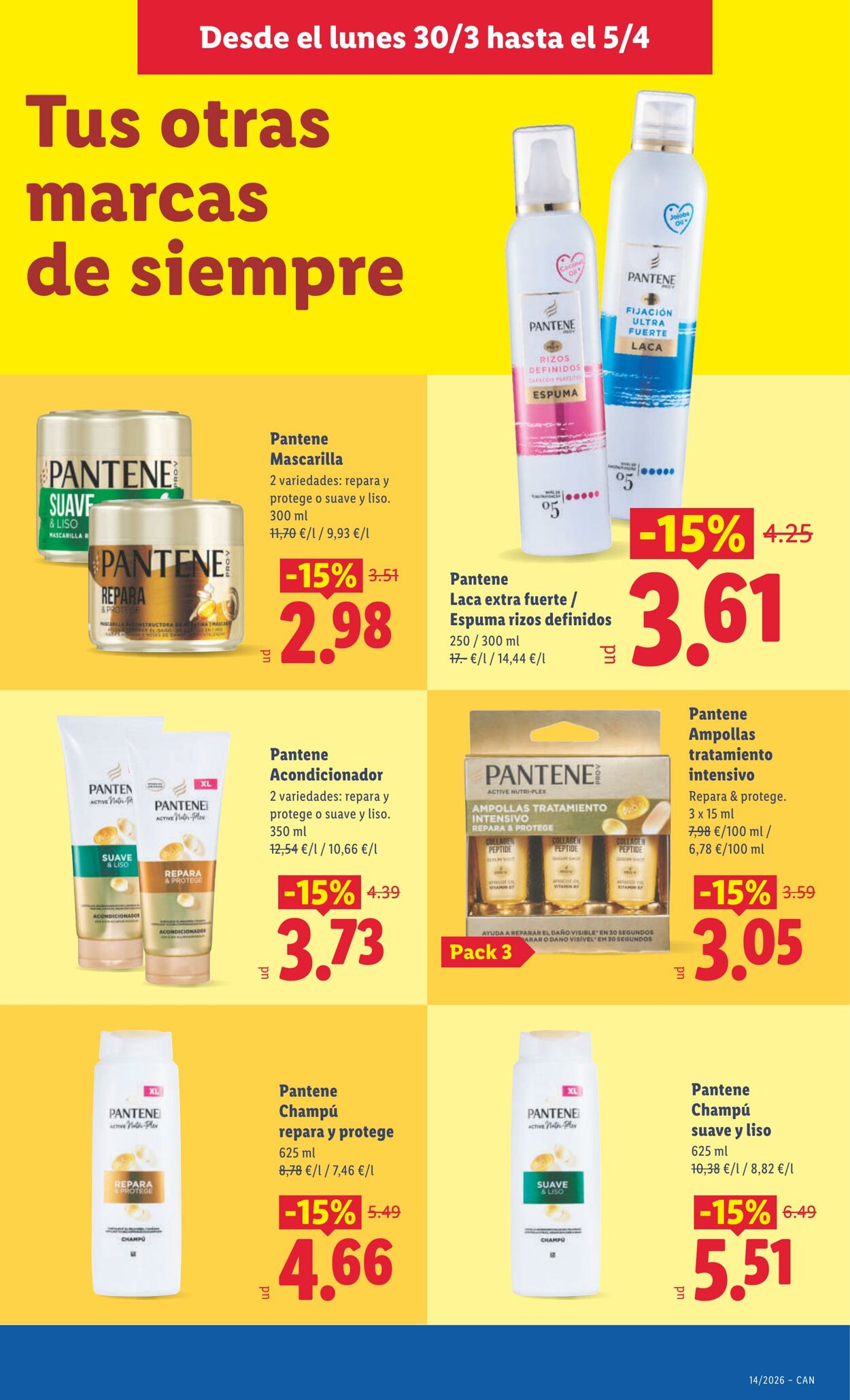 Folleto Lidl 30.03.2026 - 05.04.2026