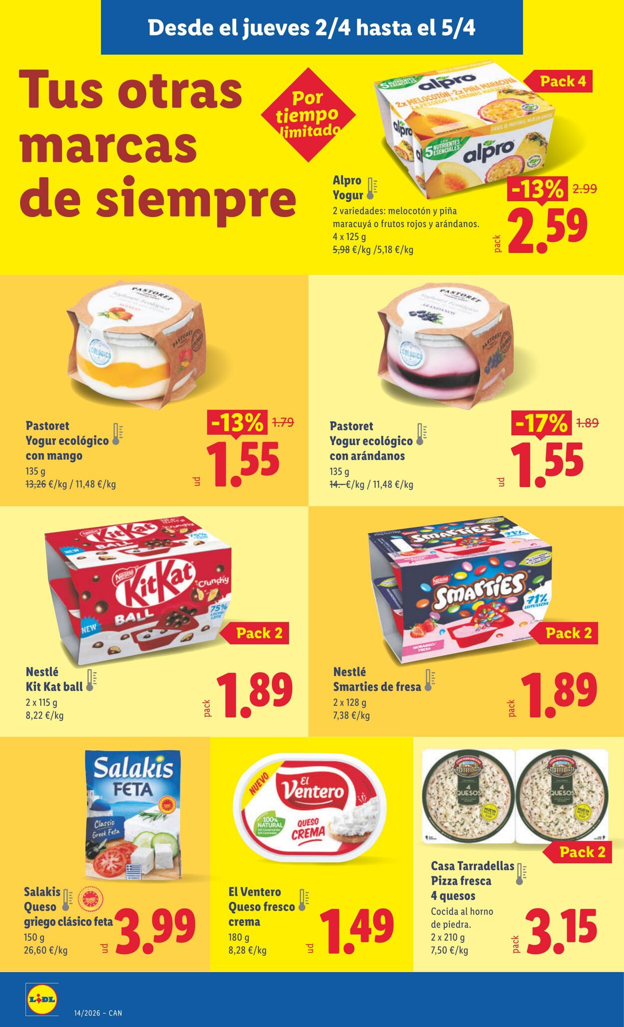 Folleto Lidl 30.03.2026 - 05.04.2026