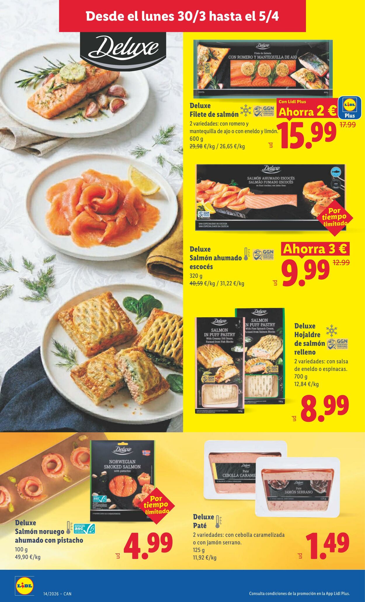 Folleto Lidl 30.03.2026 - 05.04.2026