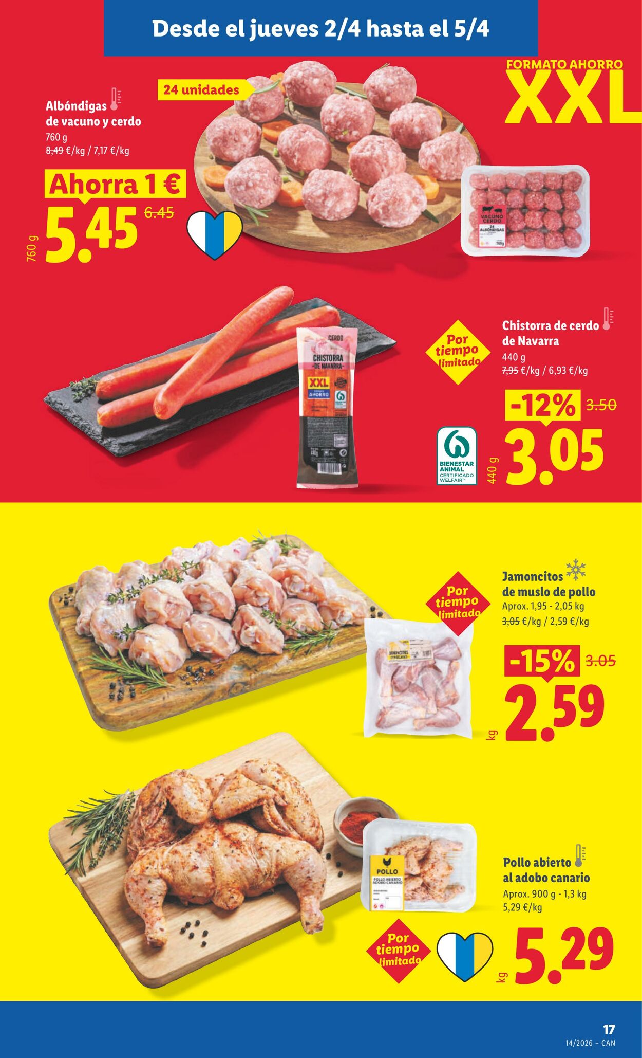 Folleto Lidl 30.03.2026 - 05.04.2026