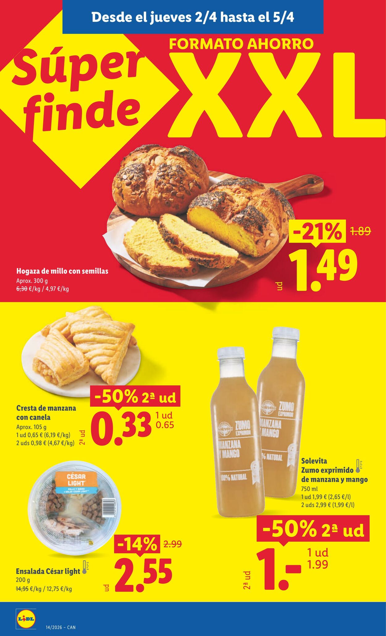 Folleto Lidl 30.03.2026 - 05.04.2026