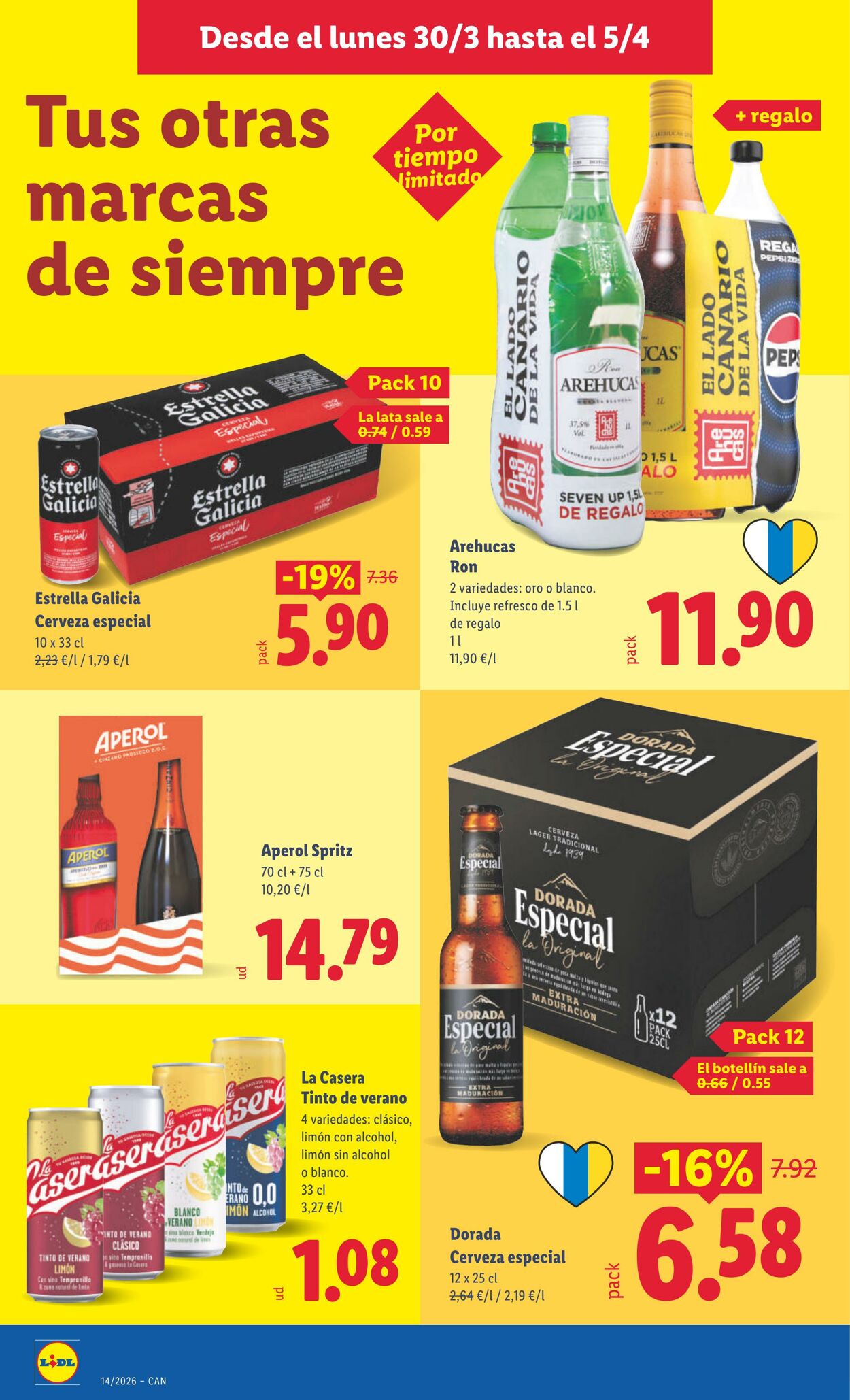 Folleto Lidl 30.03.2026 - 05.04.2026