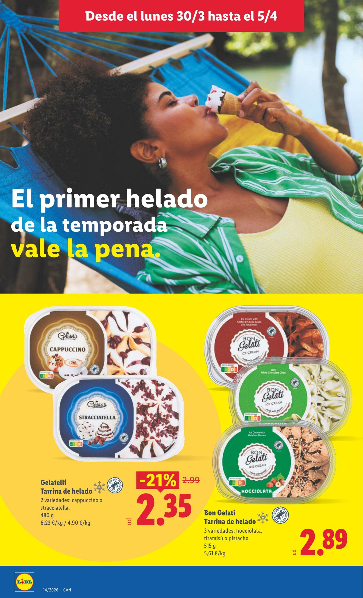 Folleto Lidl 30.03.2026 - 05.04.2026