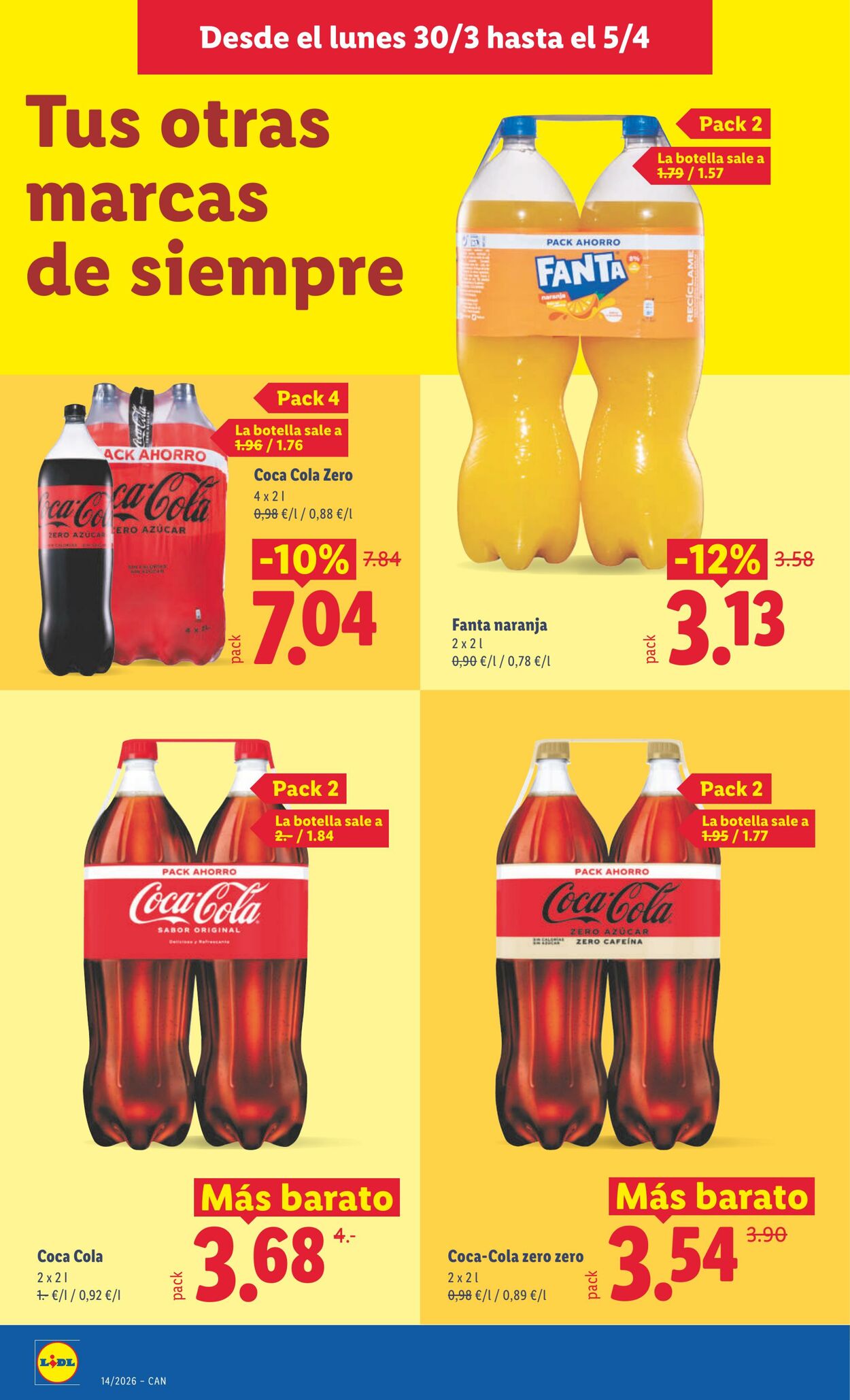 Folleto Lidl 30.03.2026 - 05.04.2026