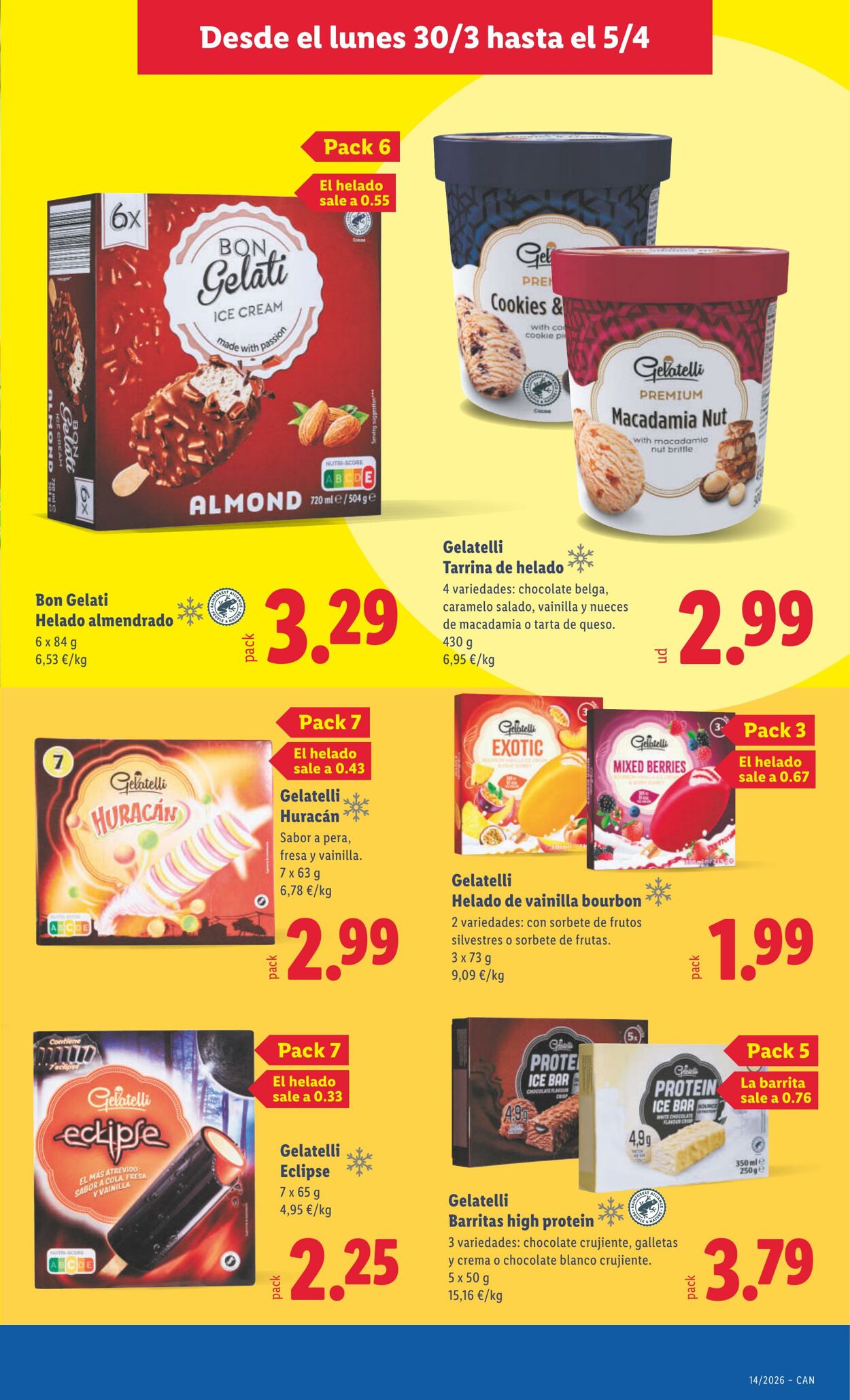 Folleto Lidl 30.03.2026 - 05.04.2026