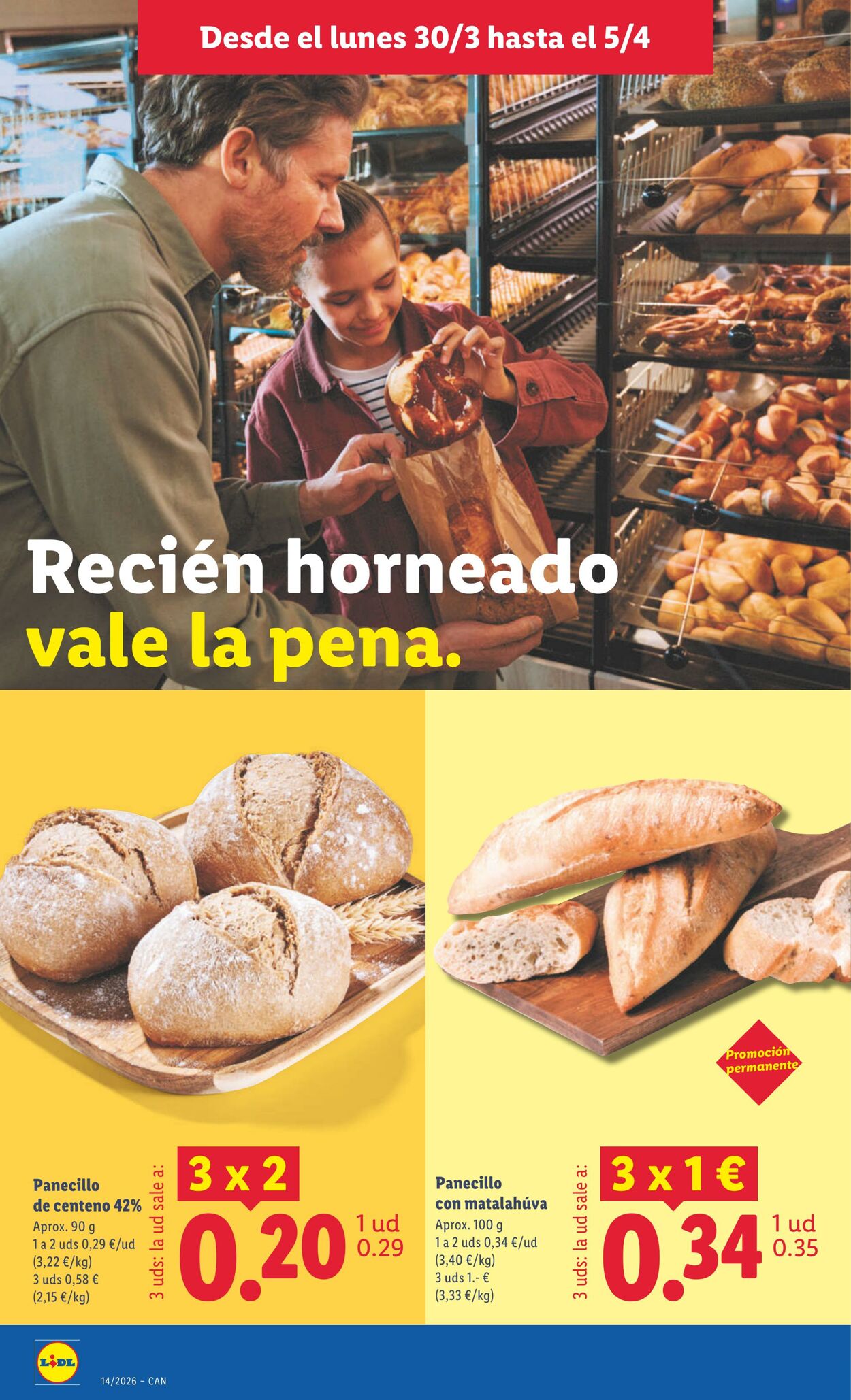 Folleto Lidl 30.03.2026 - 05.04.2026