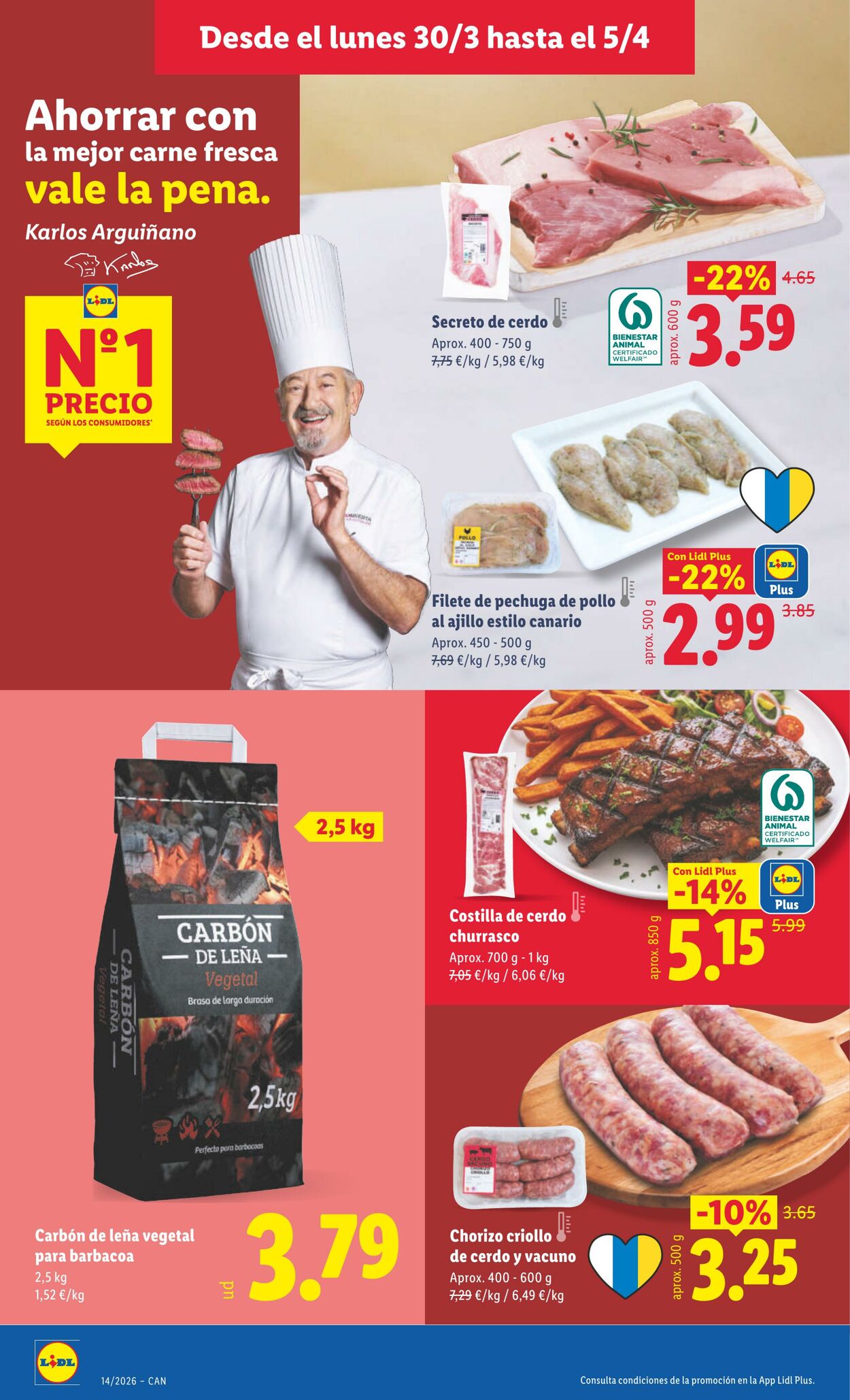 Folleto Lidl 30.03.2026 - 05.04.2026