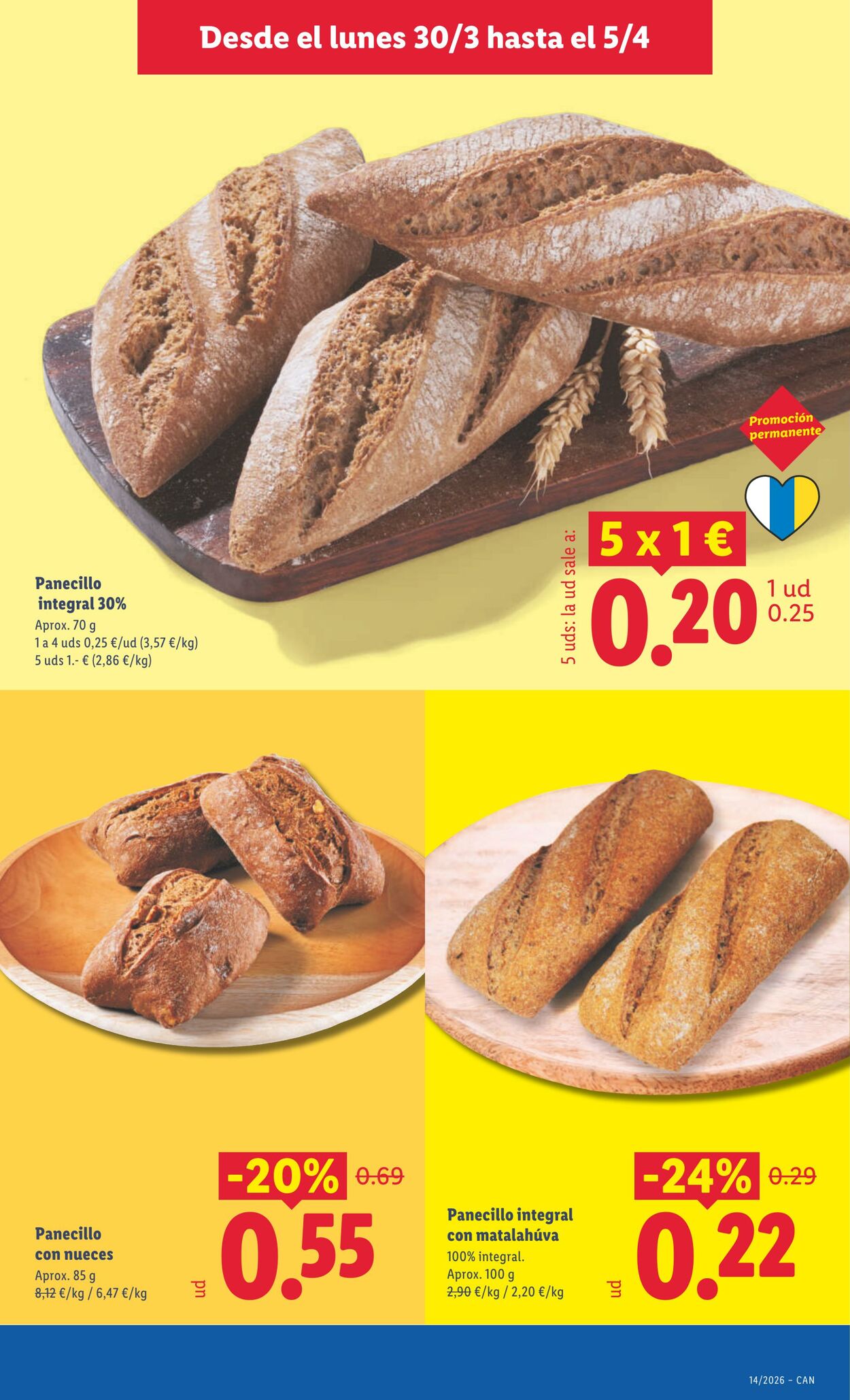 Folleto Lidl 30.03.2026 - 05.04.2026