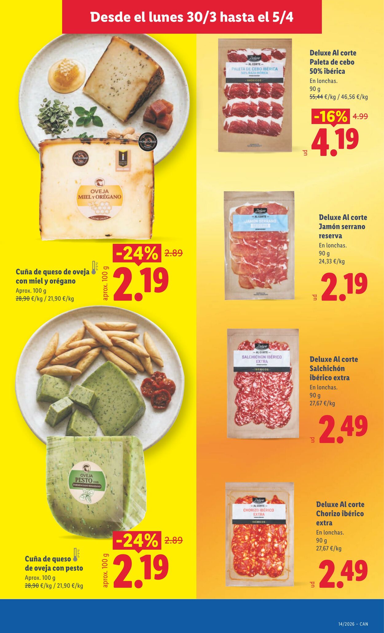 Folleto Lidl 30.03.2026 - 05.04.2026