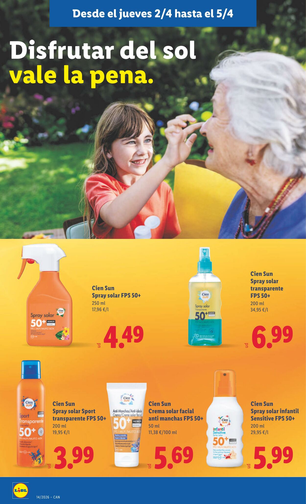 Folleto Lidl 30.03.2026 - 05.04.2026
