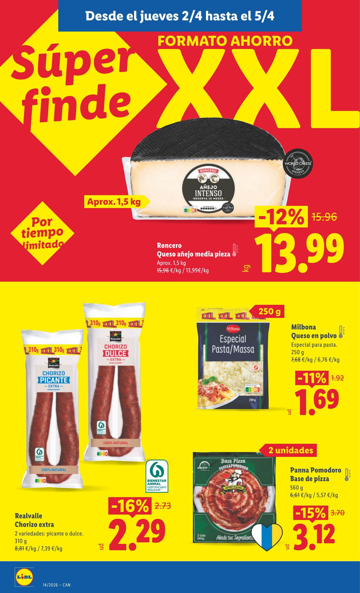 Folleto Lidl 30.03.2026 - 05.04.2026