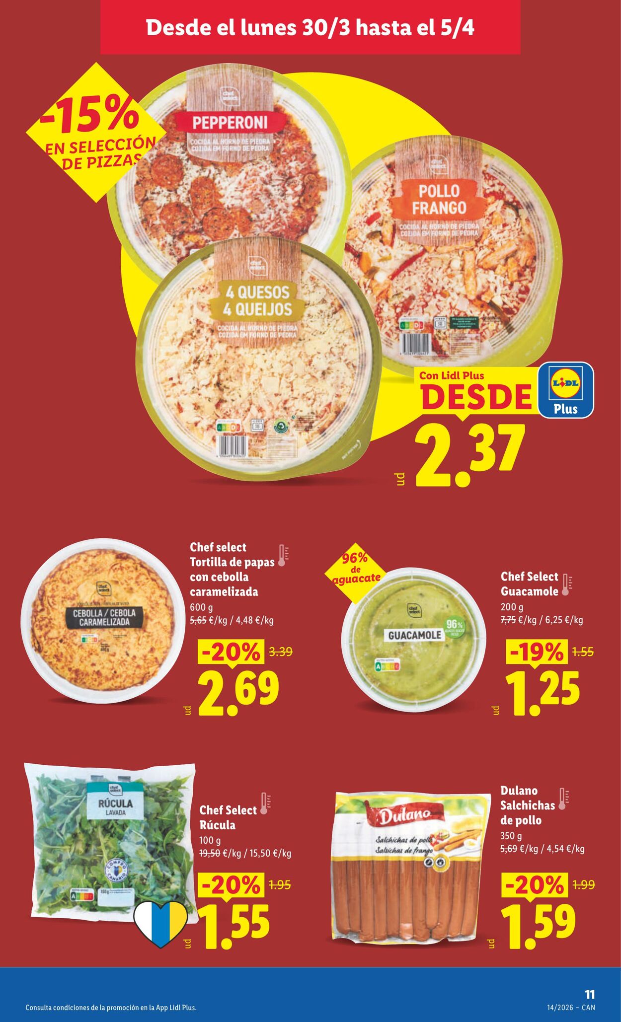 Folleto Lidl 30.03.2026 - 05.04.2026