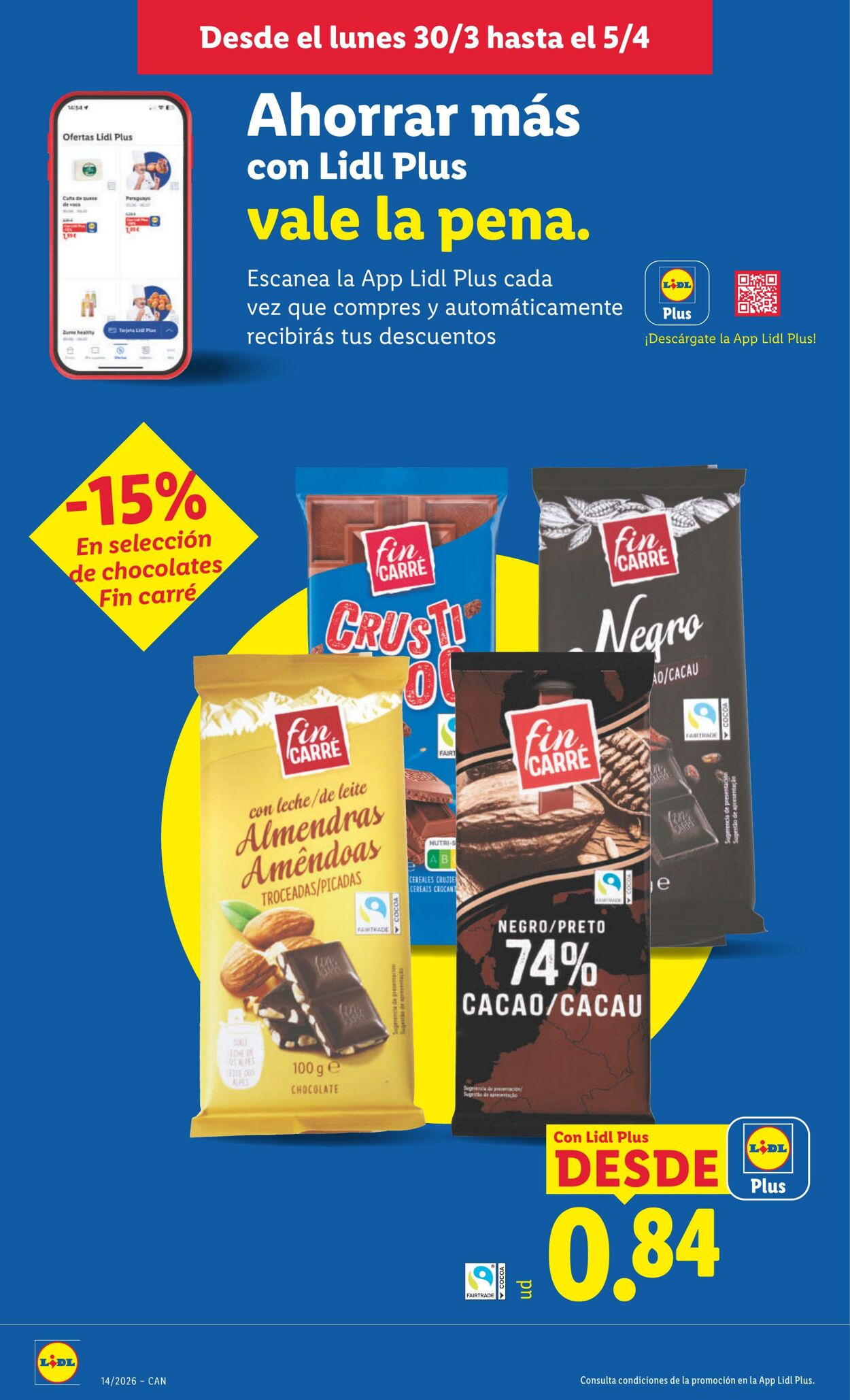 Folleto Lidl 30.03.2026 - 05.04.2026
