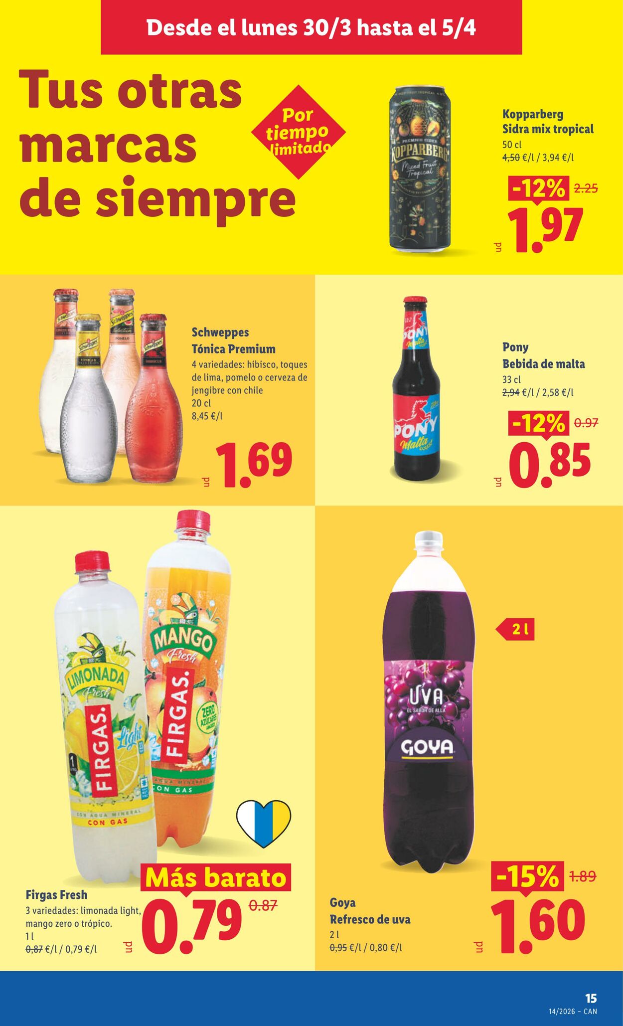 Folleto Lidl 30.03.2026 - 05.04.2026