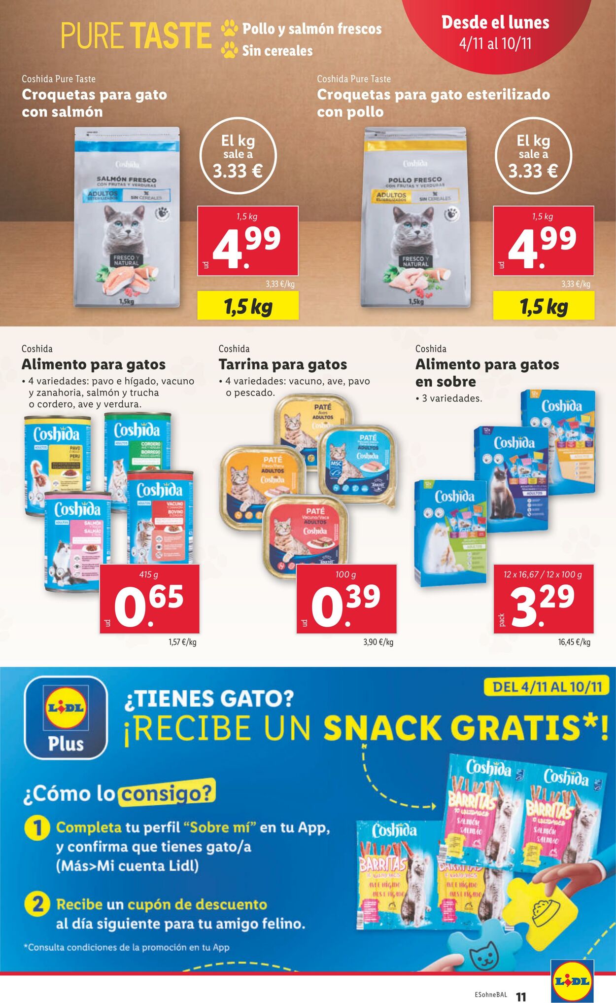 Folleto Lidl 04.11.2024 - 10.11.2024