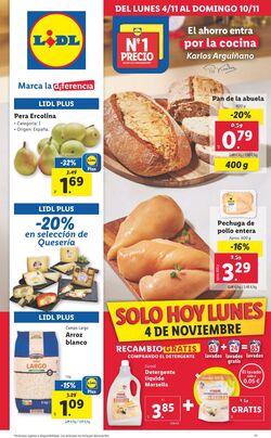 Folleto Lidl 04.10.2024 - 08.11.2024