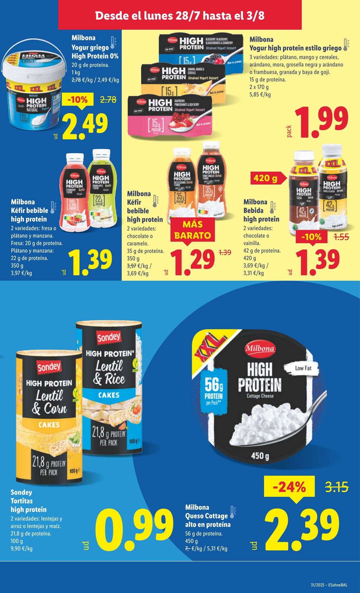 Folleto Lidl 04.08.2025 - 10.08.2025
