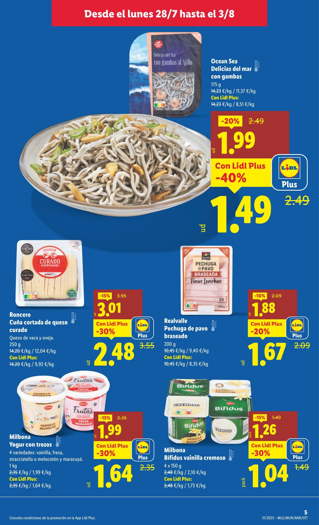 Folleto Lidl 04.08.2025 - 10.08.2025
