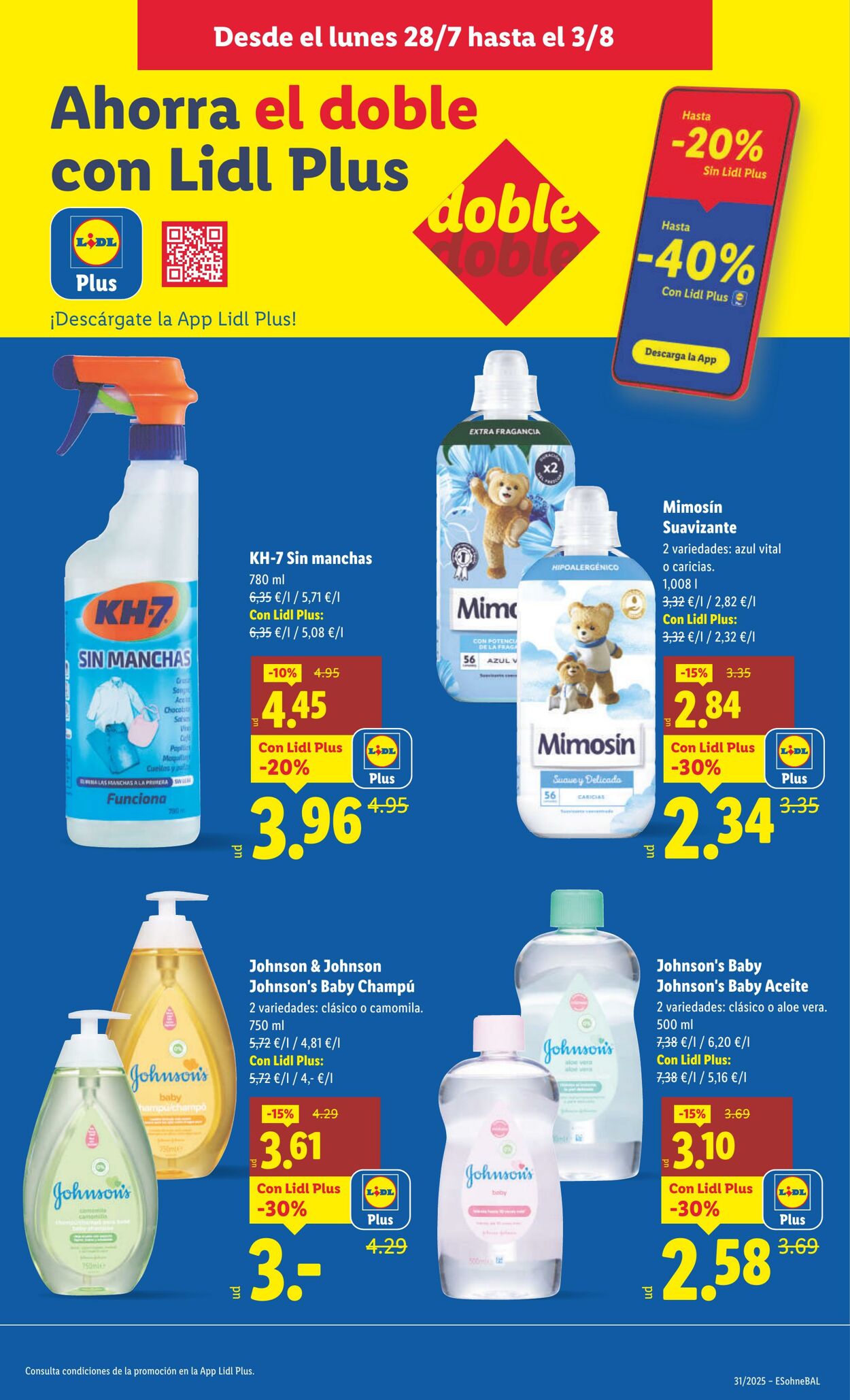 Folleto Lidl 04.08.2025 - 10.08.2025
