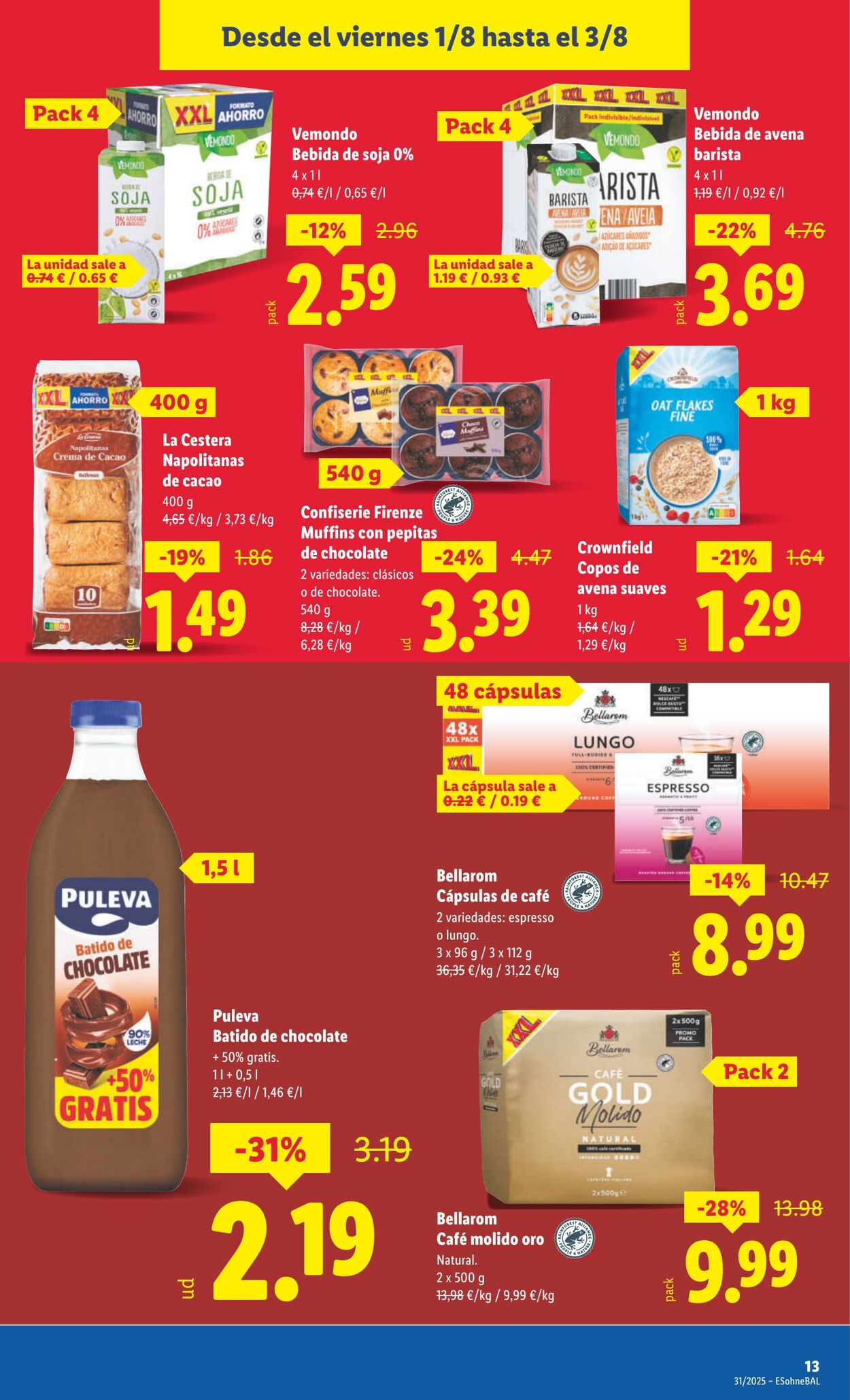 Folleto Lidl 04.08.2025 - 10.08.2025