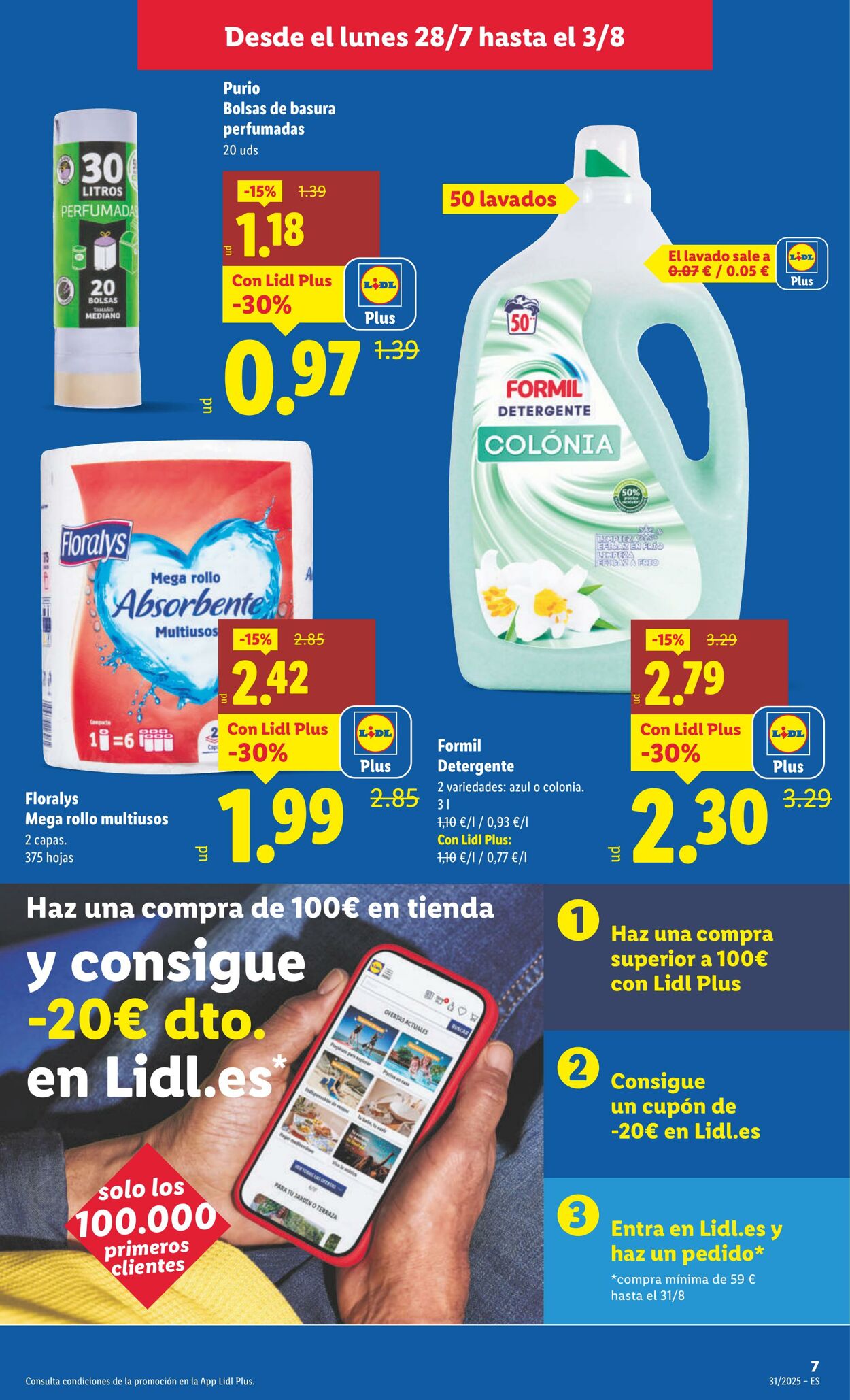 Folleto Lidl 04.08.2025 - 10.08.2025
