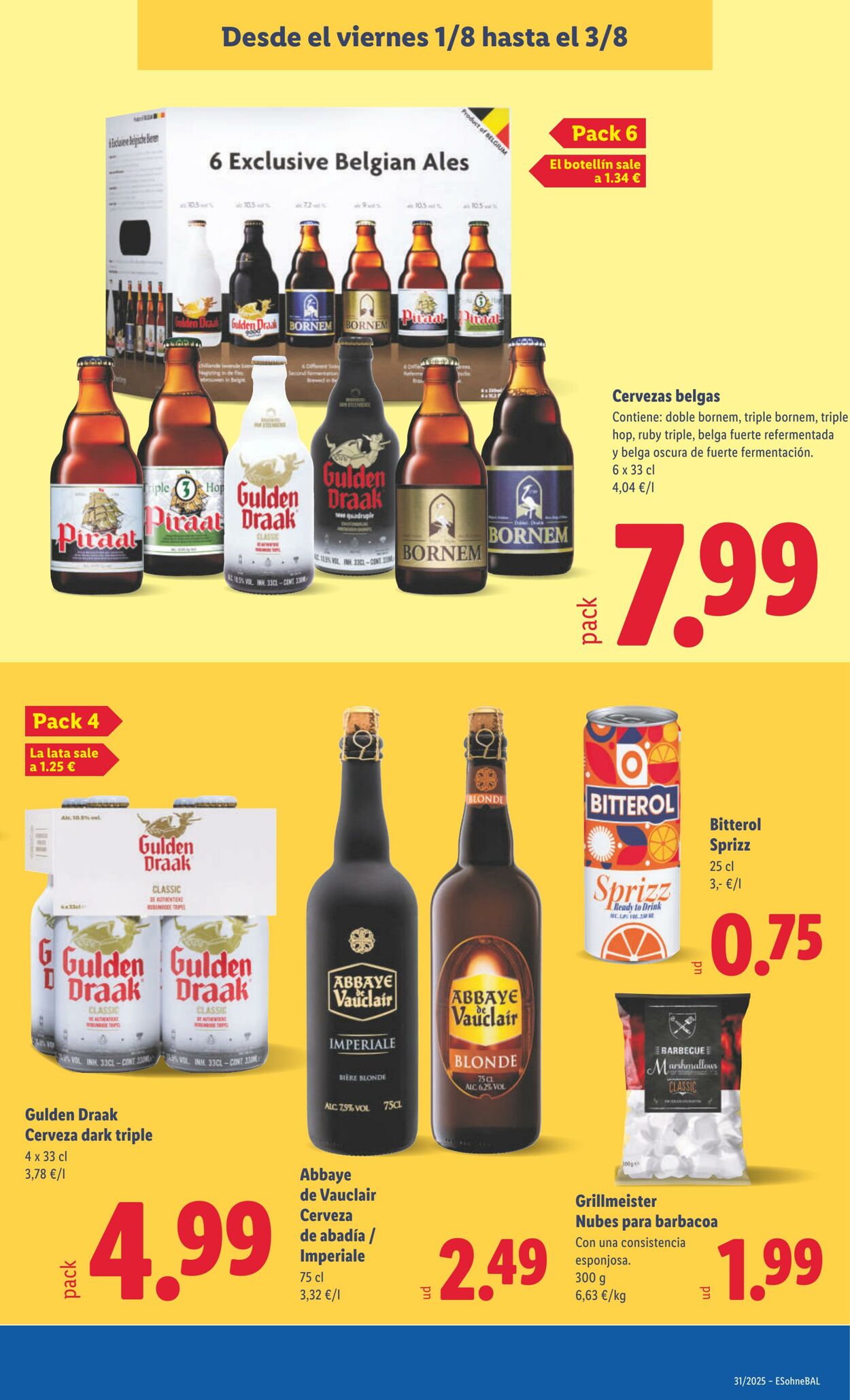 Folleto Lidl 04.08.2025 - 10.08.2025