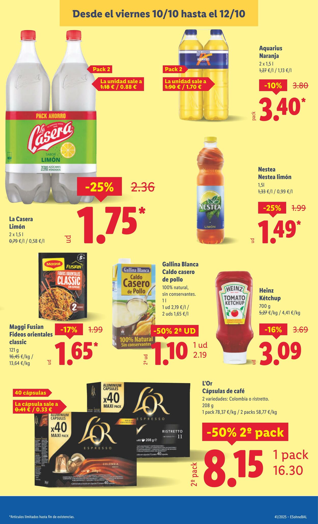 Folleto Lidl 06.10.2025 - 12.10.2025