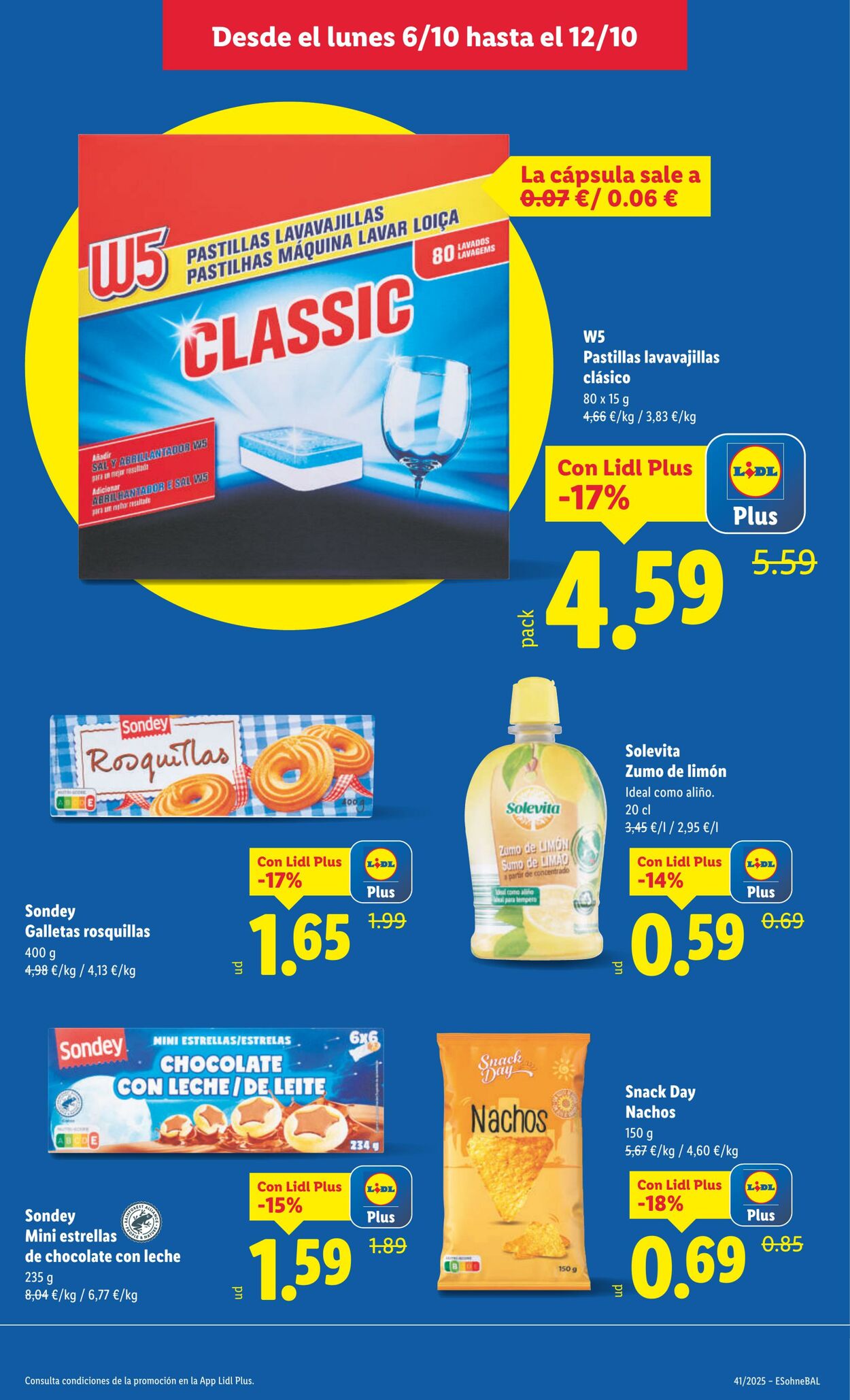Folleto Lidl 06.10.2025 - 12.10.2025