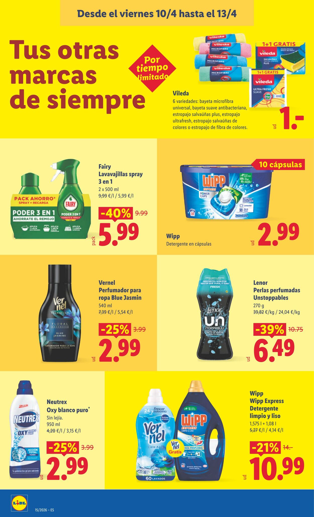 Folleto Lidl 06.04.2026 - 12.04.2026