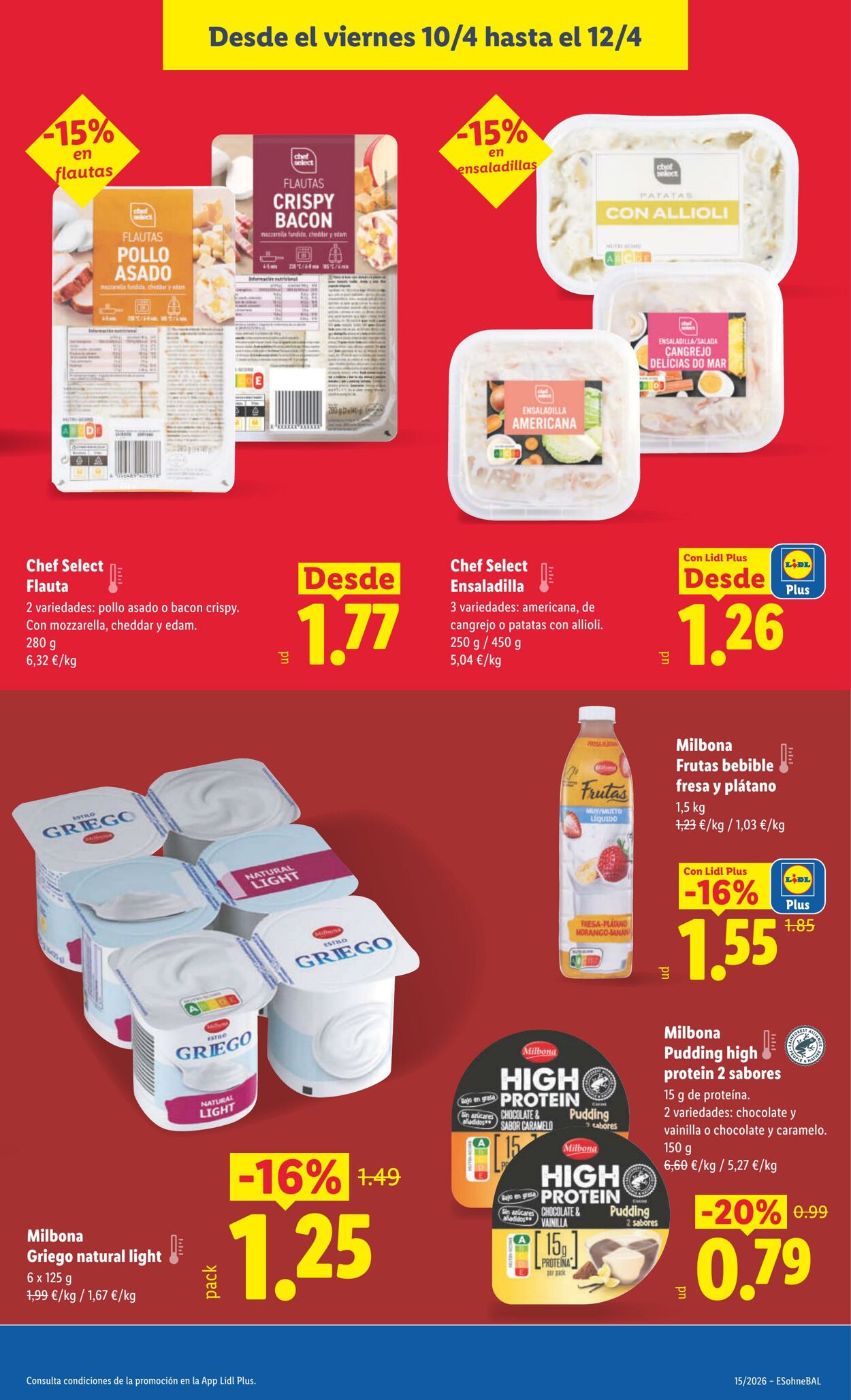 Folleto Lidl 06.04.2026 - 12.04.2026
