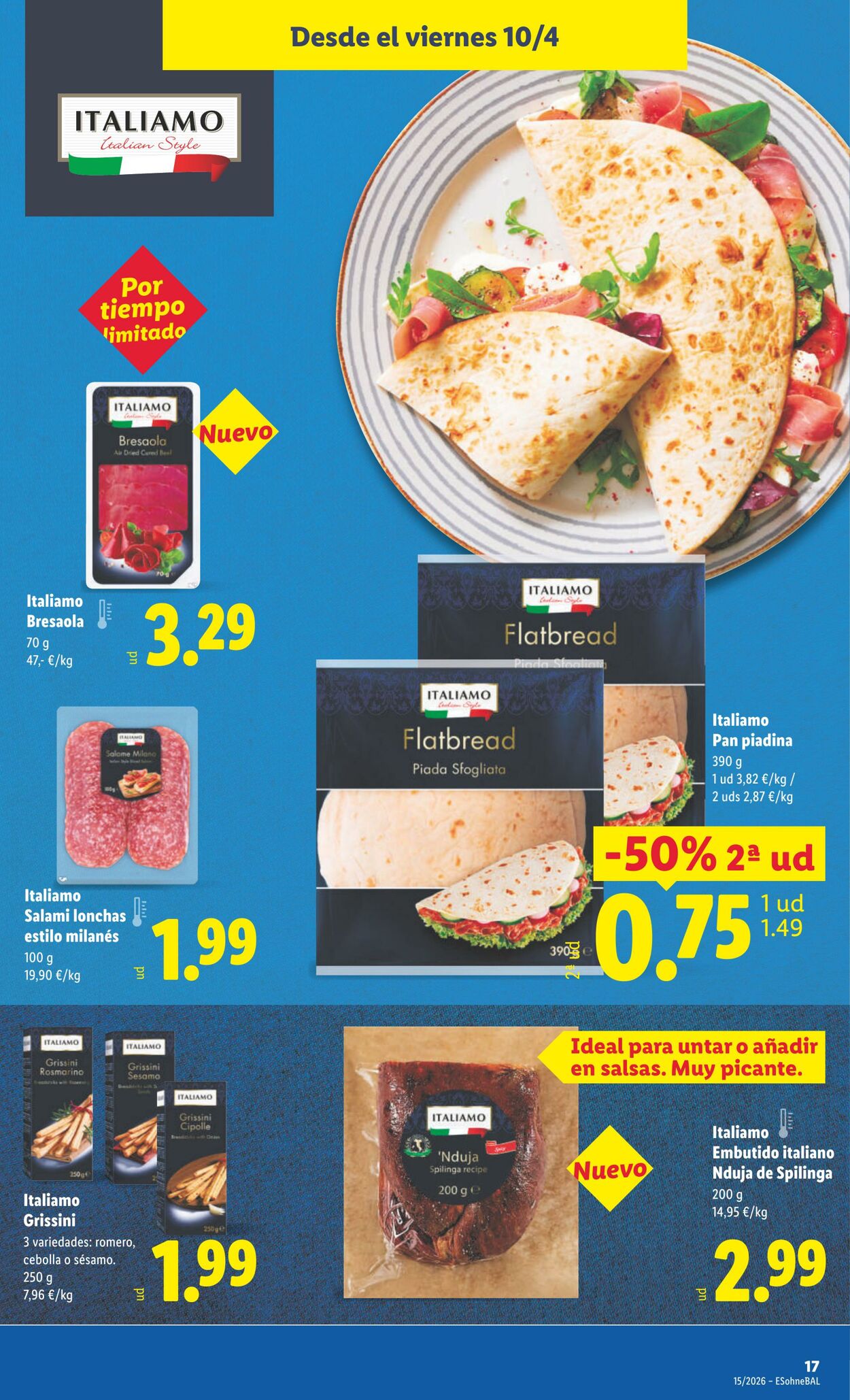 Folleto Lidl 06.04.2026 - 12.04.2026