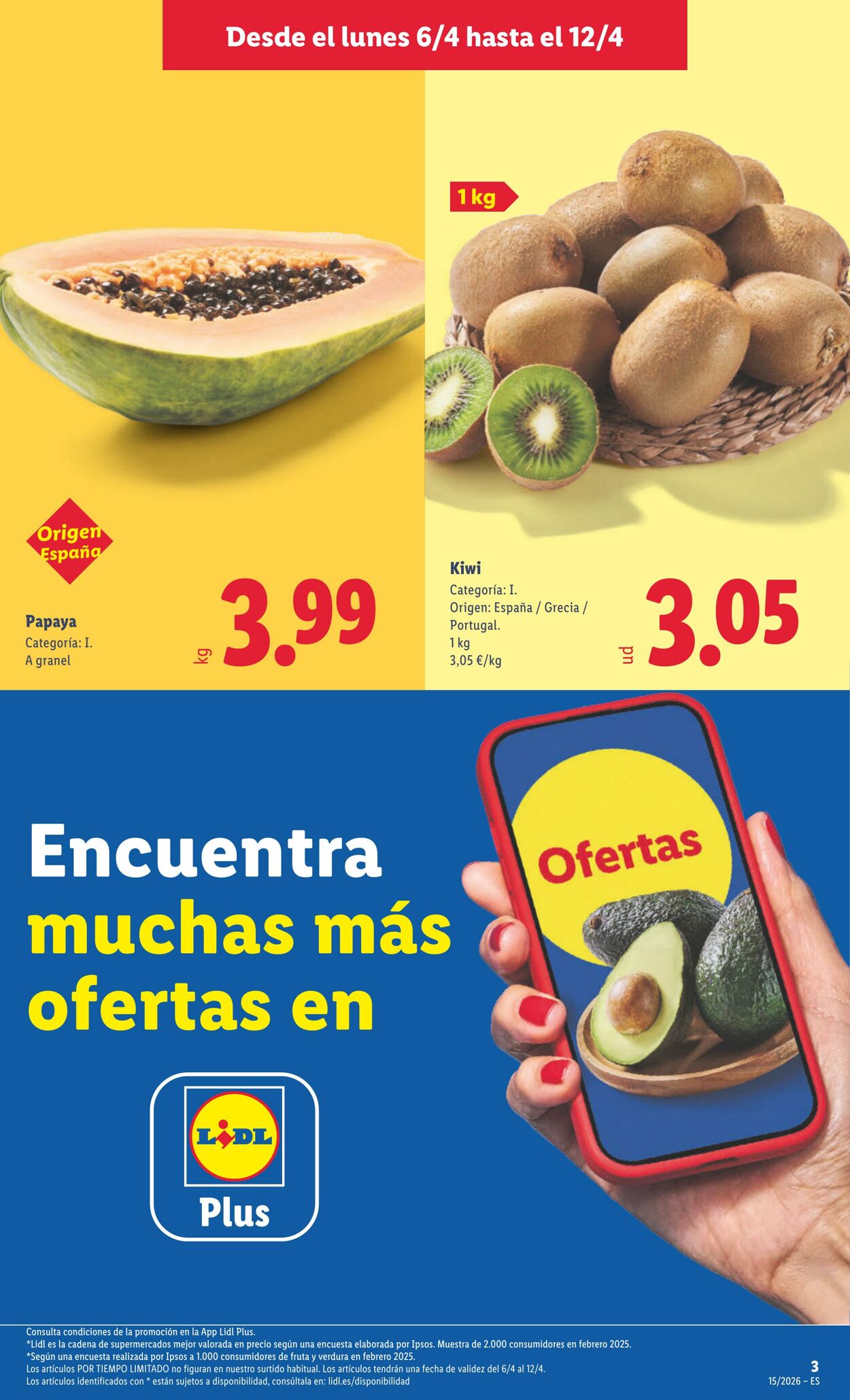 Folleto Lidl 06.04.2026 - 12.04.2026