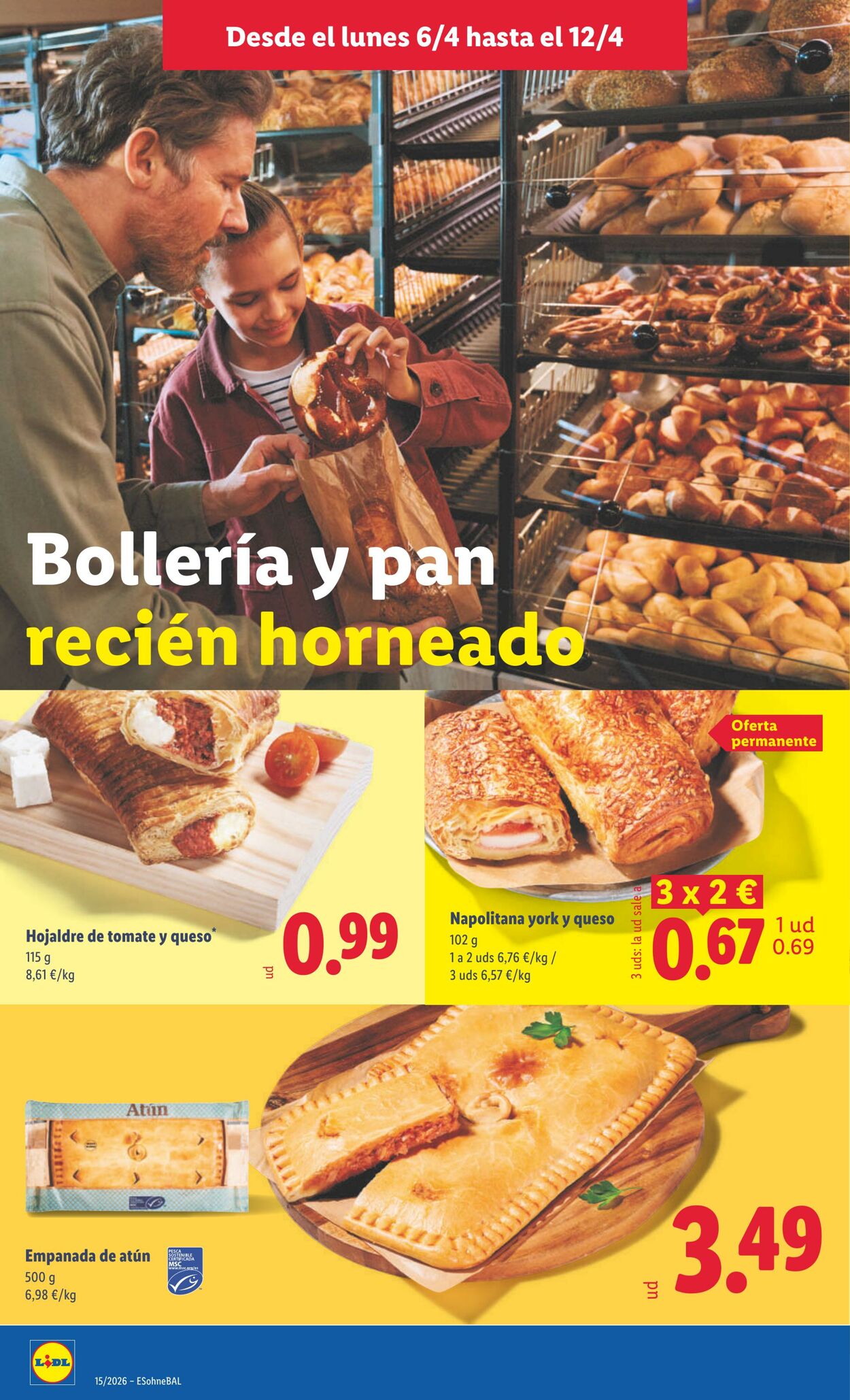 Folleto Lidl 06.04.2026 - 12.04.2026