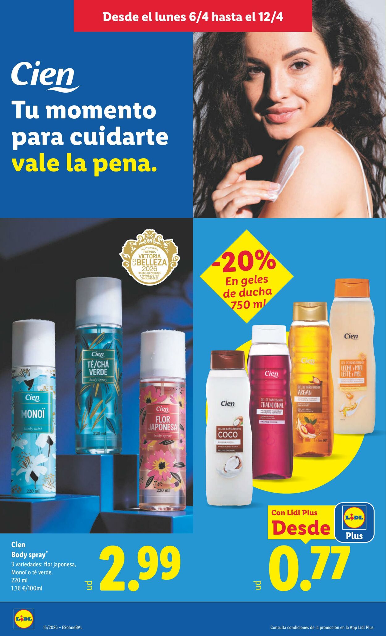 Folleto Lidl 06.04.2026 - 12.04.2026