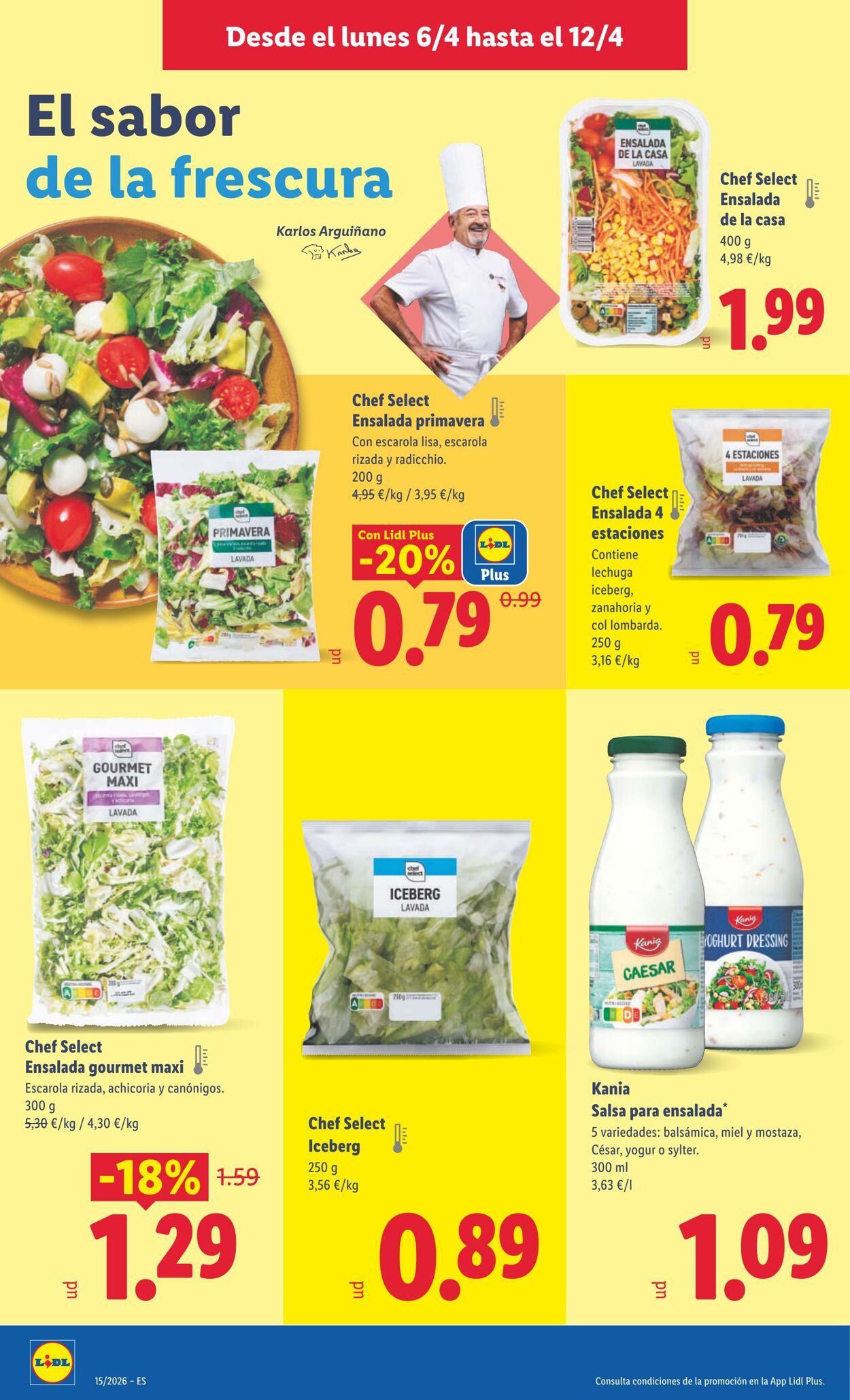 Folleto Lidl 06.04.2026 - 12.04.2026