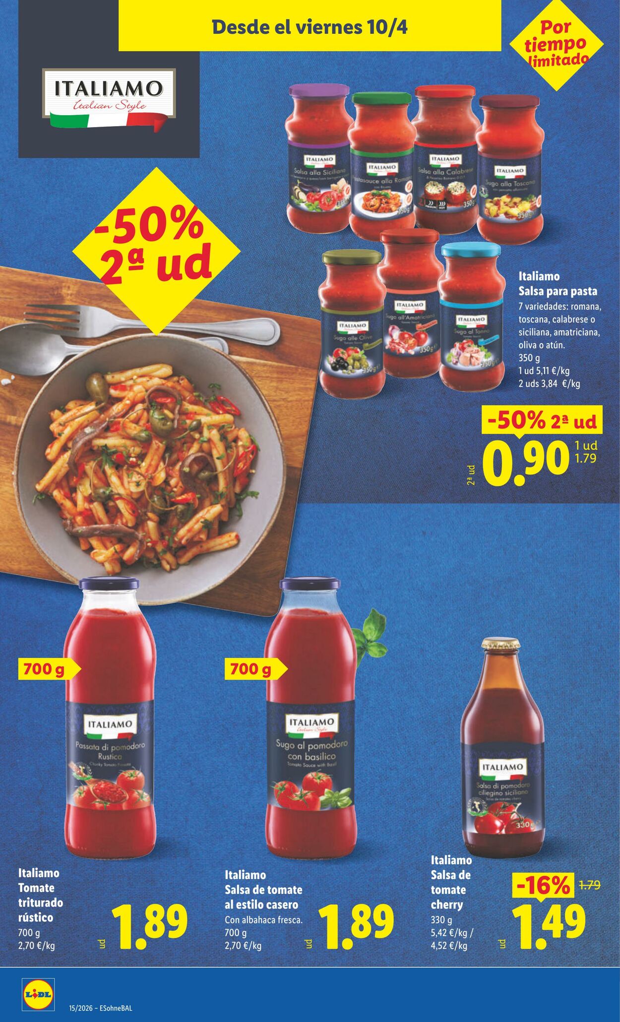 Folleto Lidl 06.04.2026 - 12.04.2026