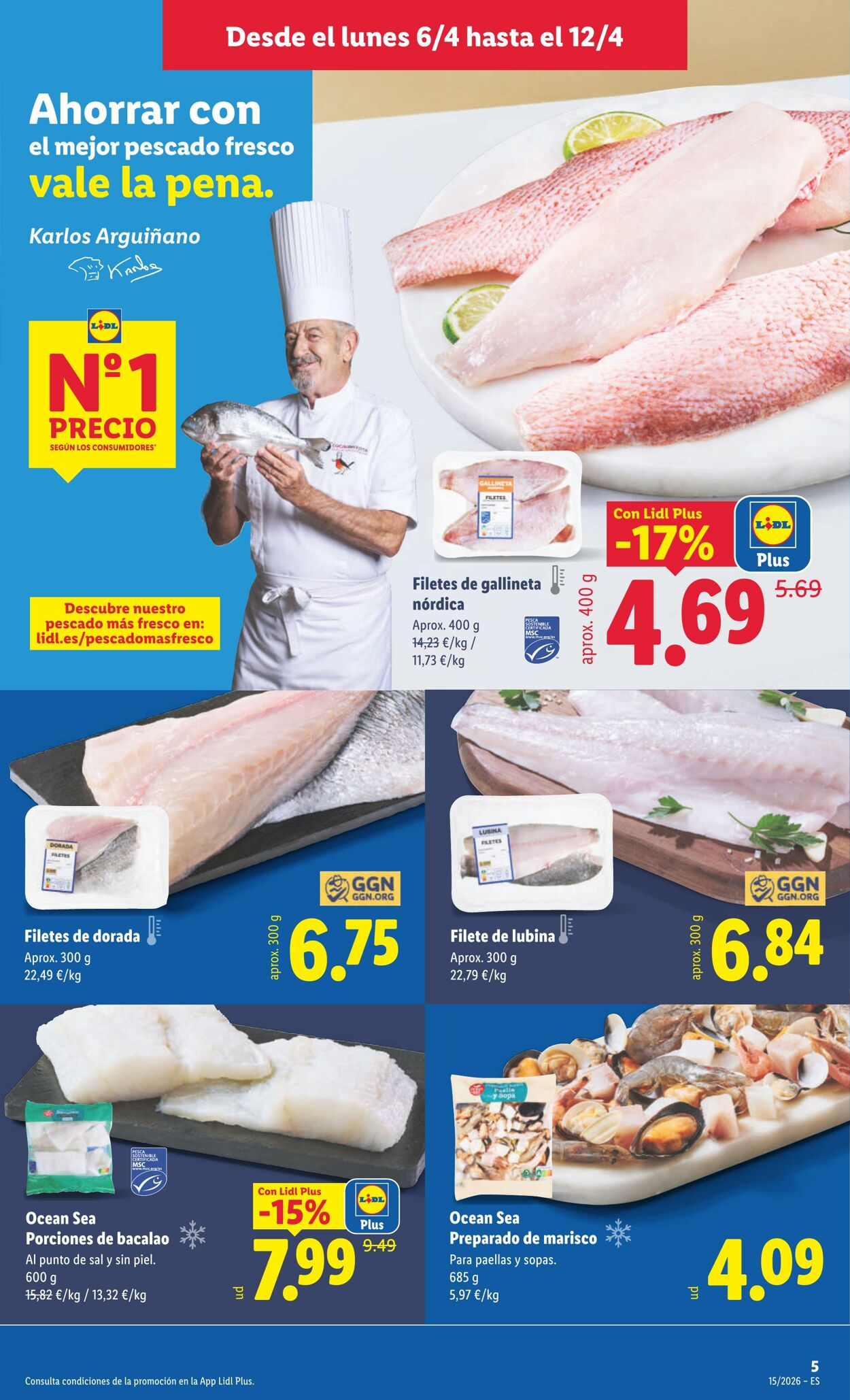 Folleto Lidl 06.04.2026 - 12.04.2026