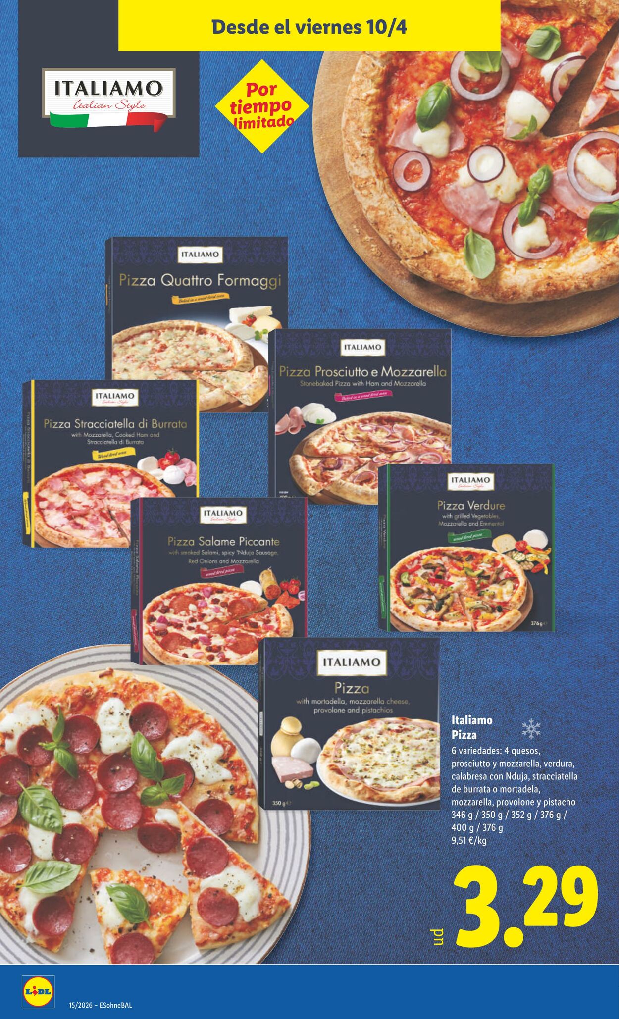 Folleto Lidl 06.04.2026 - 12.04.2026