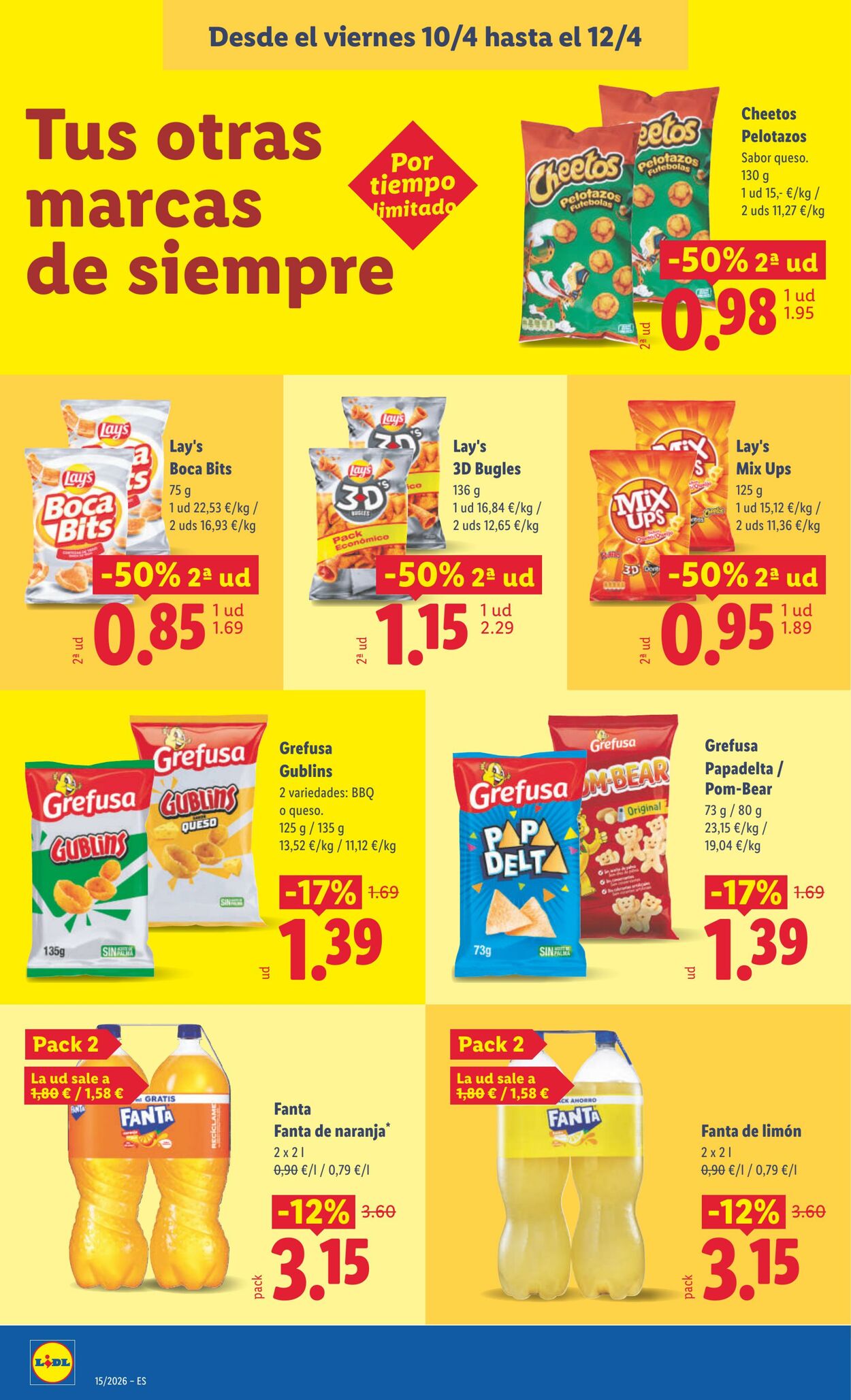 Folleto Lidl 06.04.2026 - 12.04.2026