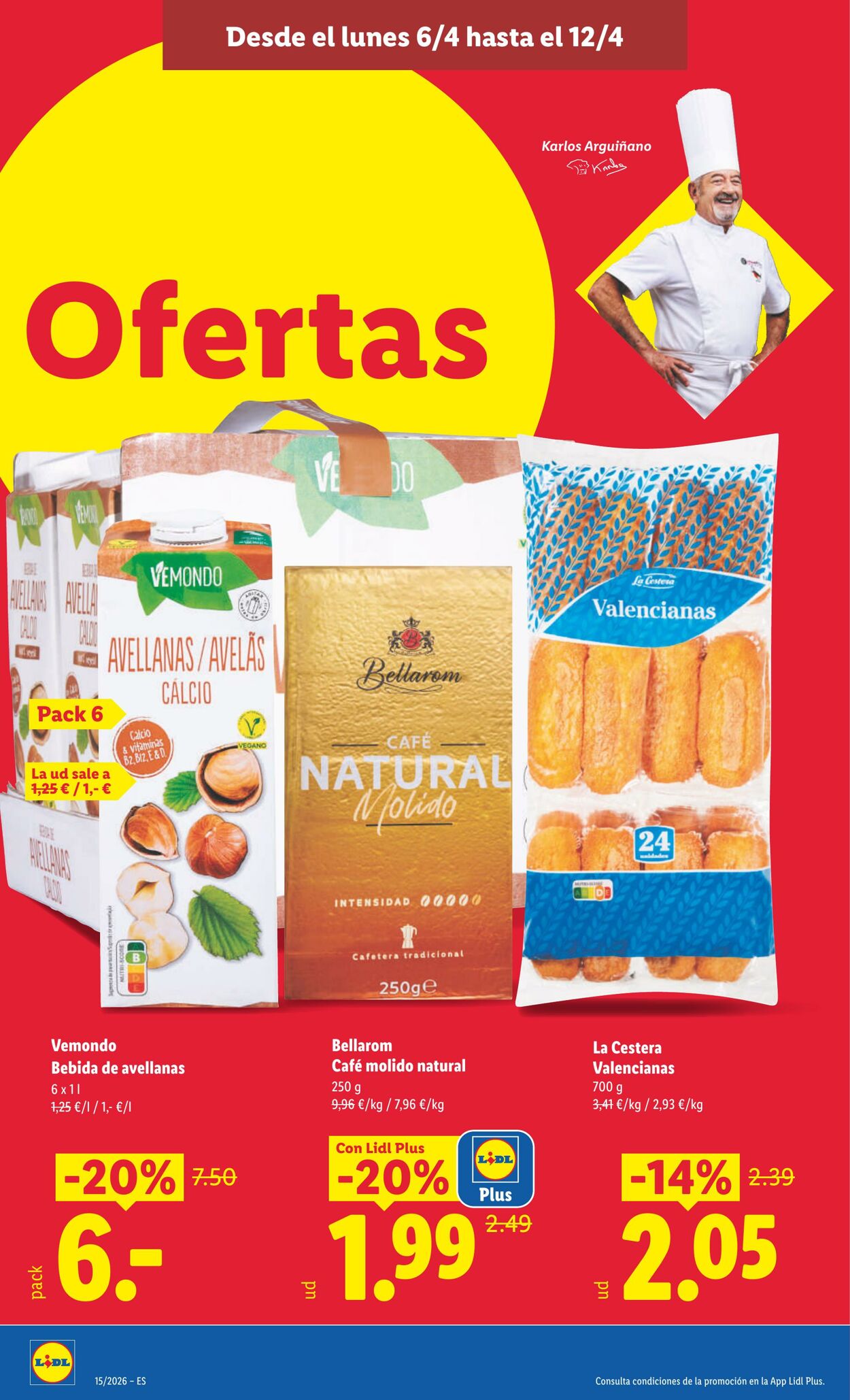 Folleto Lidl 06.04.2026 - 12.04.2026