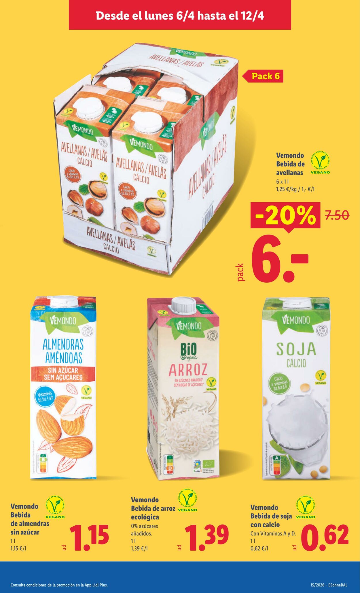 Folleto Lidl 06.04.2026 - 12.04.2026