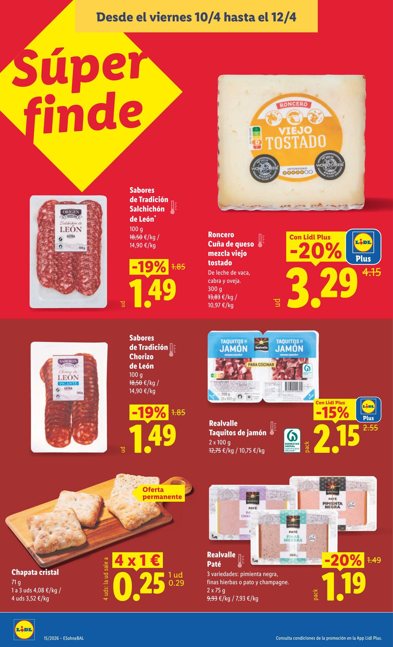 Folleto Lidl 06.04.2026 - 12.04.2026